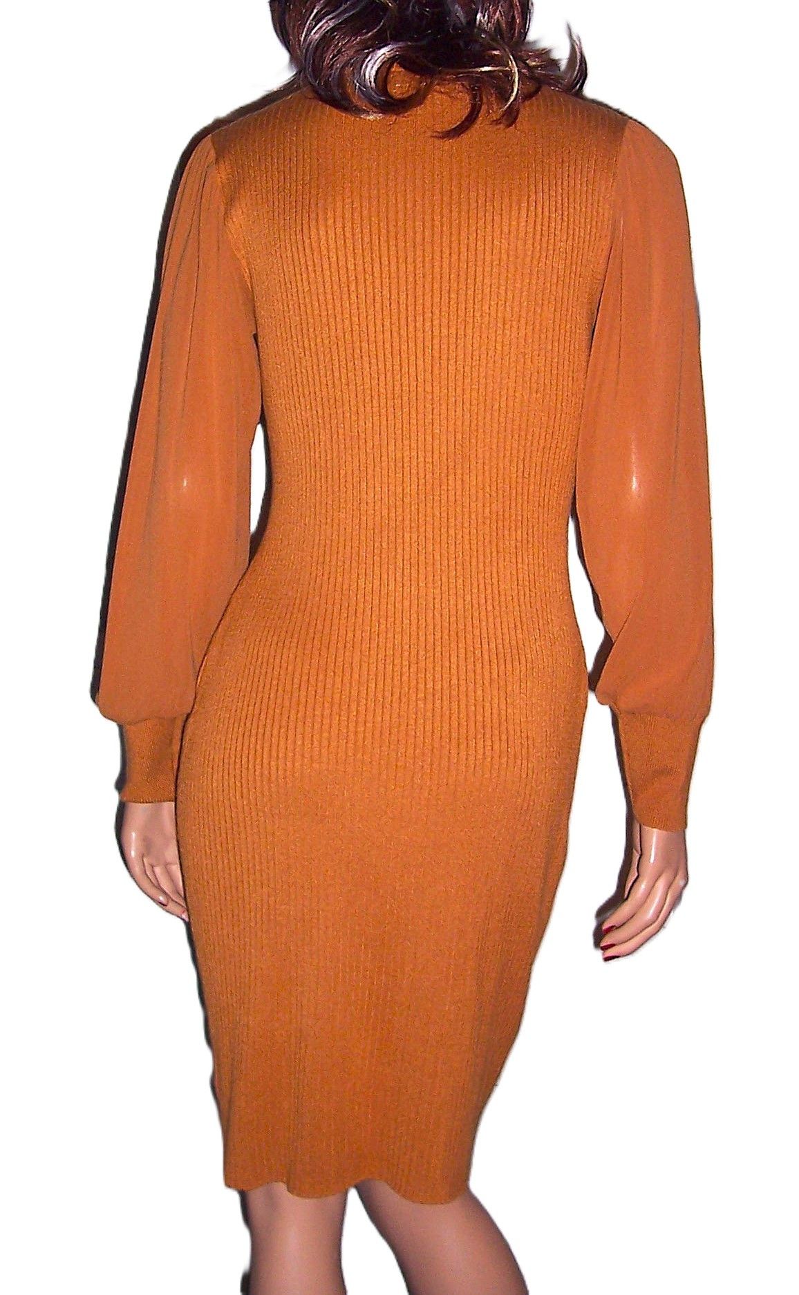 Other Emma & Posh Bronze Sweater Dress M Size M / US 6-8 / IT 42-44 - 5 Thumbnail