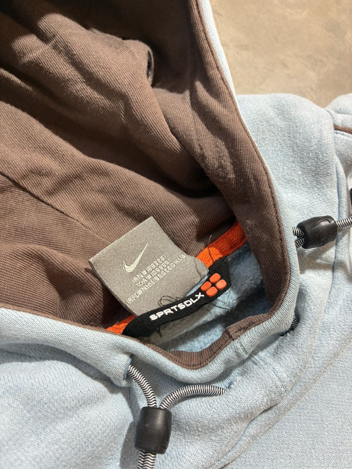 Nike Vintage Nike SPRTSDLX Hoodie Boxy Swoosh Y2K S Gorpcore tech Size US S / EU 44-46 / 1 - 4 Thumbnail