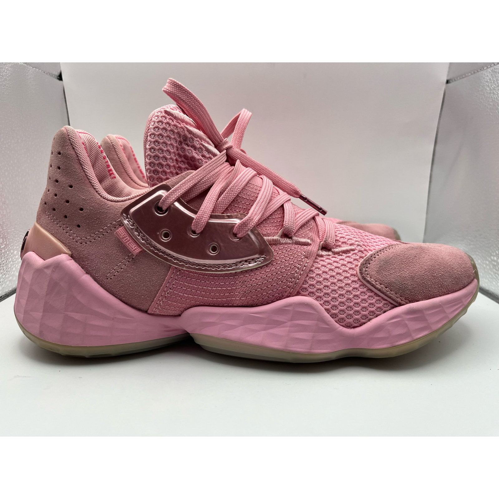 Adidas Adidas Harden Vol. 4 GCA Pink Lemonade Basketball Sneakers Size US 7.5 / EU 40-41 - 1 Thumbnail
