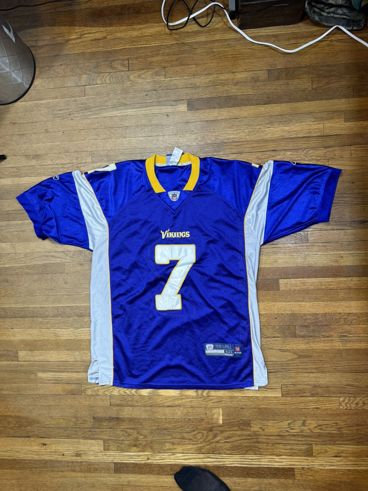 NFL Christian Ponder Minnesota Vikings Jersey Size US XL / EU 56 / 4 - 1 Thumbnail