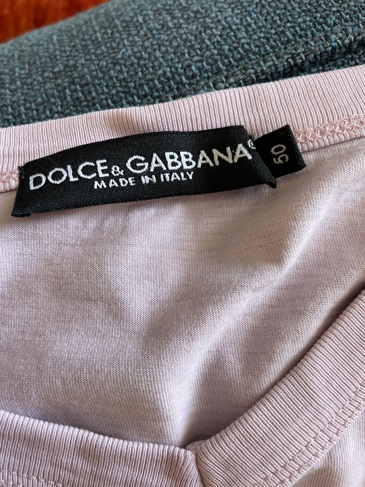 Dolce & Gabbana × Vintage Dolce Gabbana Mickey Rourke Vintage Y2K T Shirt Size XL / US 12-14 / IT 48-50 - 6 Thumbnail