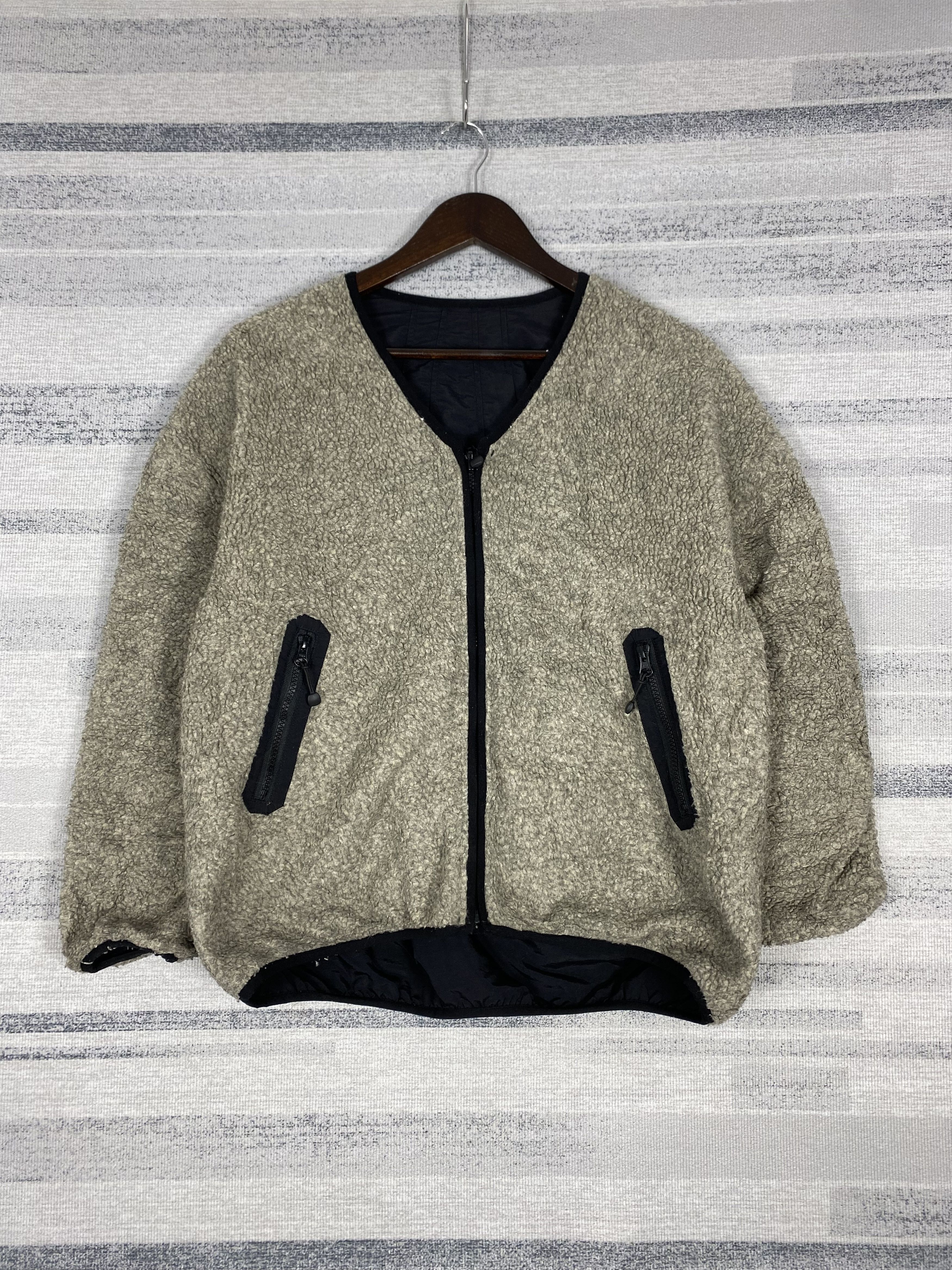 Beams Plus Vintage Ray Beams Sherpa Reversible Jacket Size US S / EU 44-46 / 1 - 1 Thumbnail