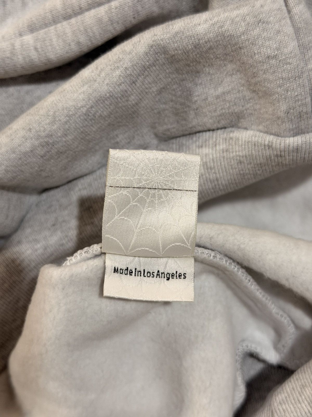 Sp5der OG WEB HEATHER GREY HOODIE Size US S / EU 44-46 / 1 - 8 Thumbnail