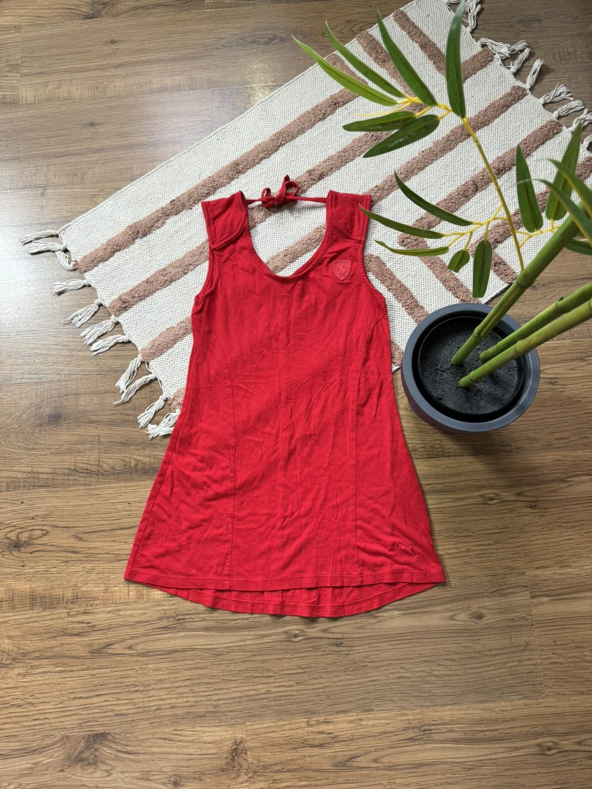 Ferrari × Puma VINTAGE PUMA x FERRARI MINI DRESS Size M / US 6-8 / IT 42-44 - 3 Thumbnail