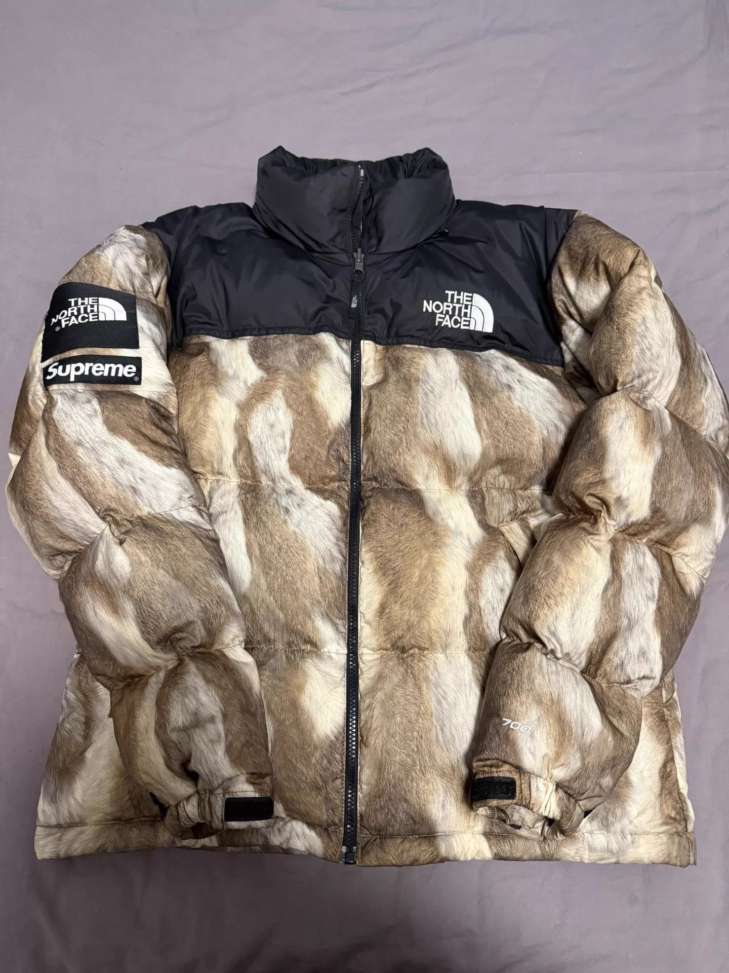 The North Face TNF Nuptse Jacket Fur Horsehair Down Mint Size US M / EU 48-50 / 2 - 1 Thumbnail
