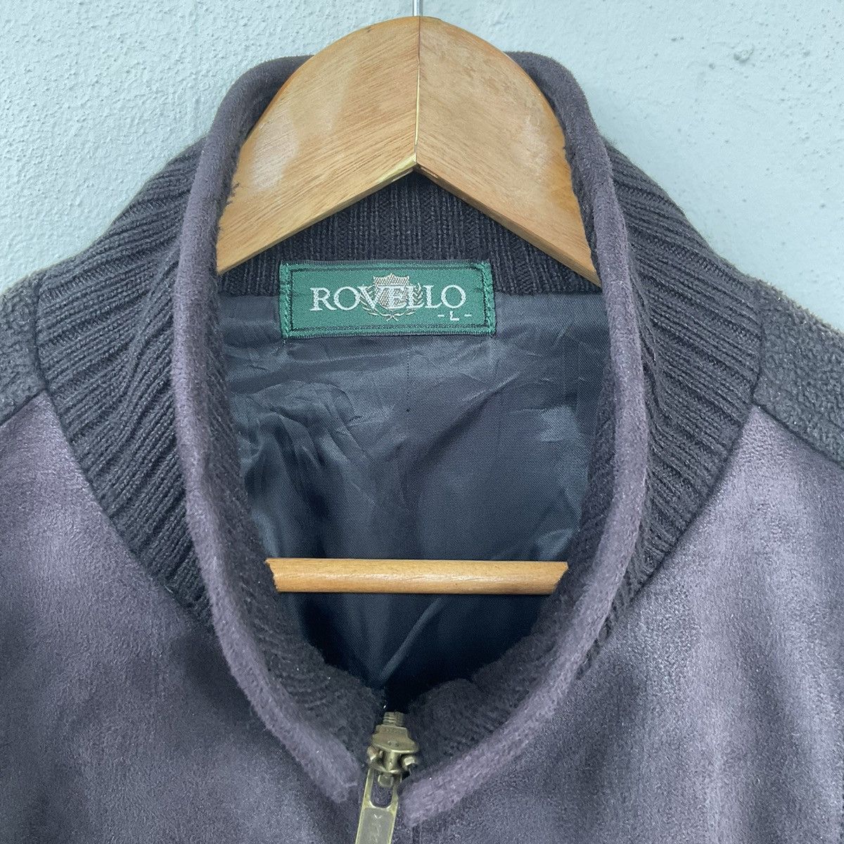 Vintage Vintage Rovello full zipper jacket Size US L / EU 52-54 / 3 - 9 Thumbnail