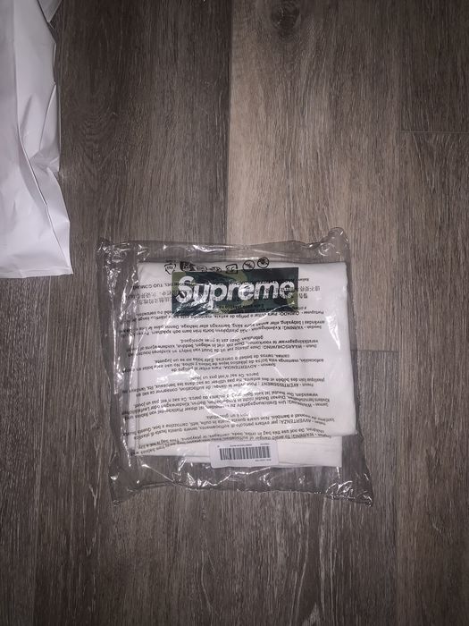 Supreme Box Logo Tee White FW23