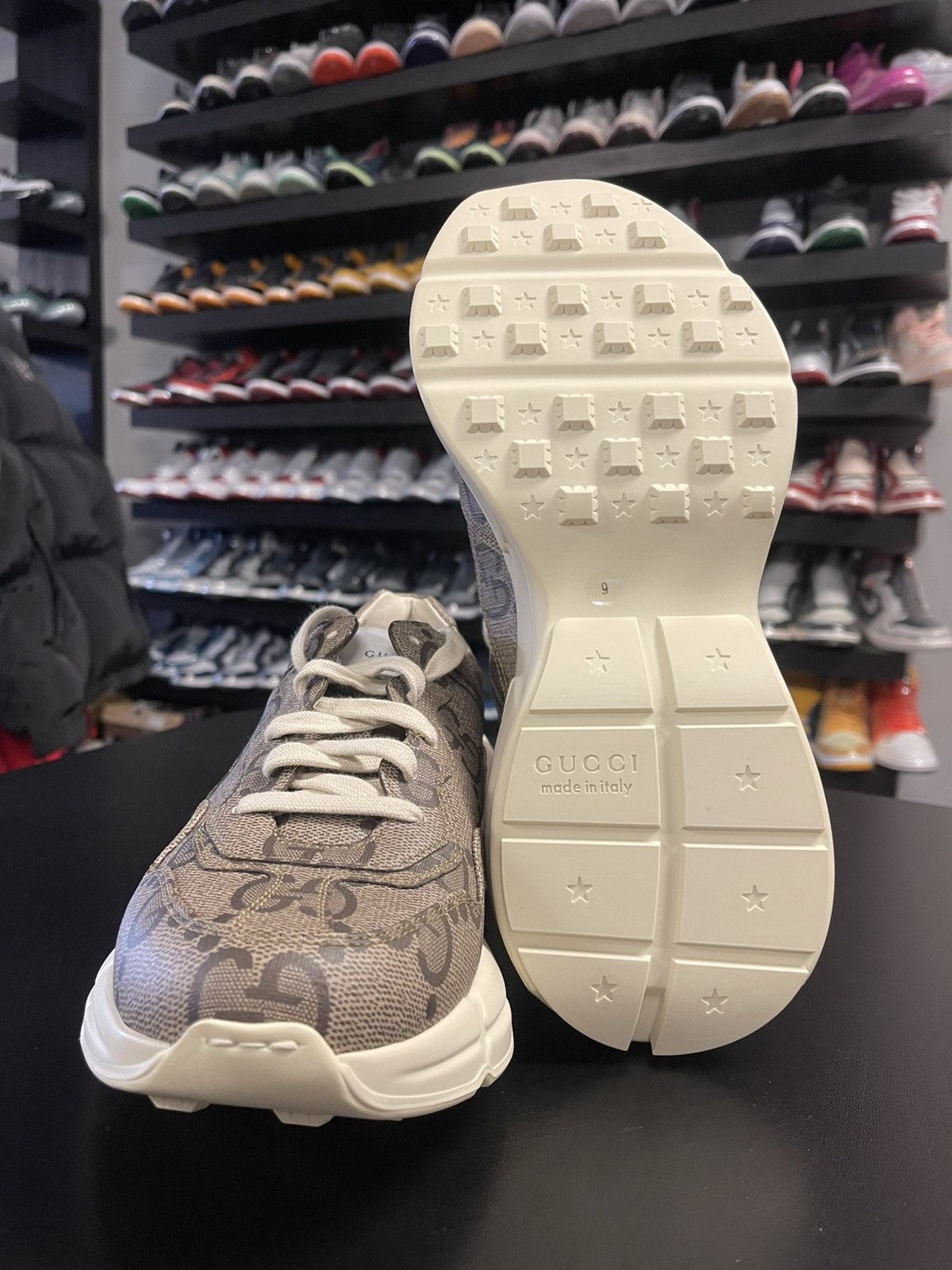 Gucci Size 9.5US/9G - Gucci Rhyton GG Supreme Monogram Brand New Size US 9.5 / EU 42-43 - 12 Thumbnail