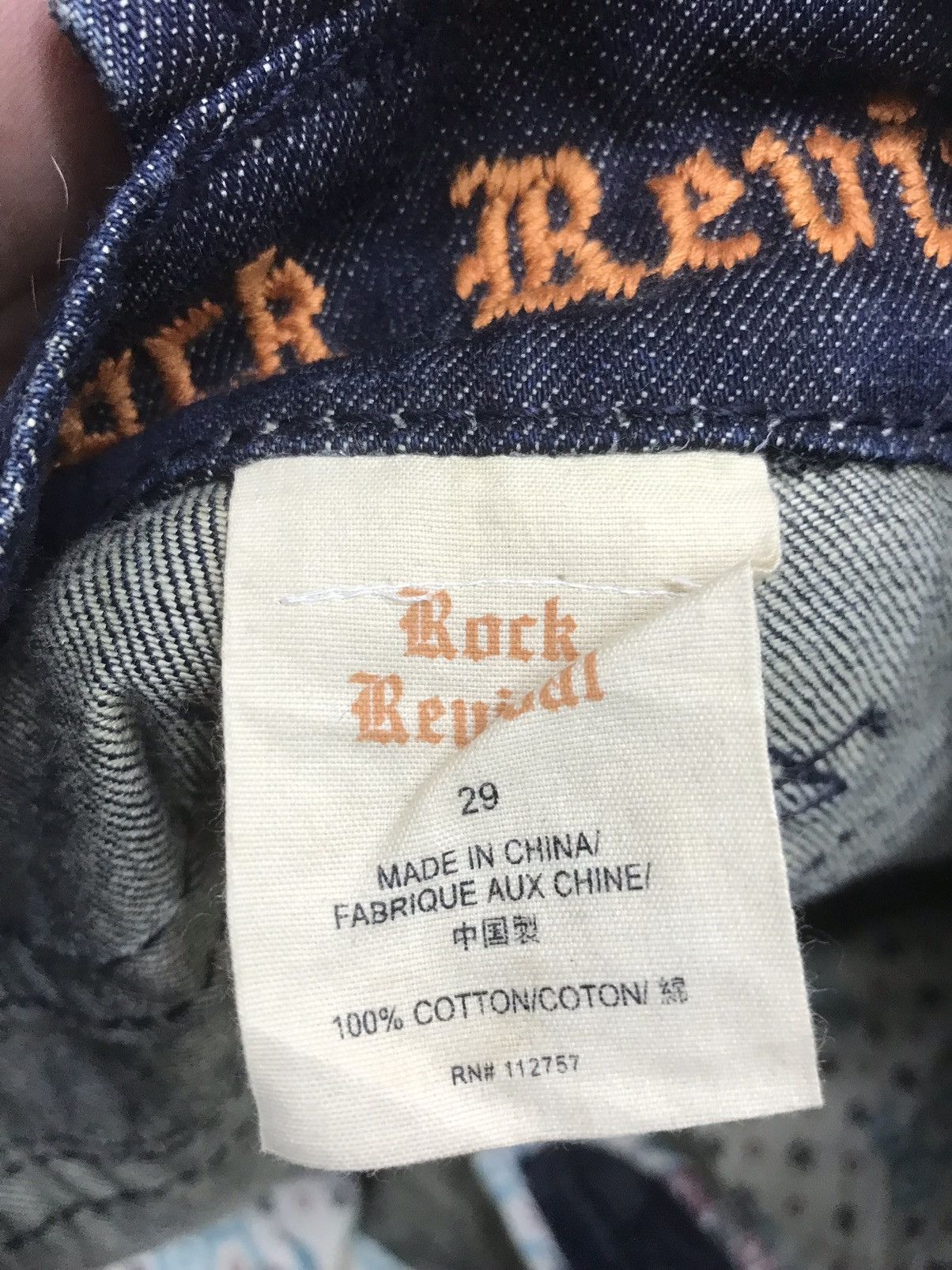 Rock Revival 💥FLARE💥ROCK REVIVAL CRASH STYLE FLARE DENIM F328 Size US 30 / EU 46 - 18 Thumbnail