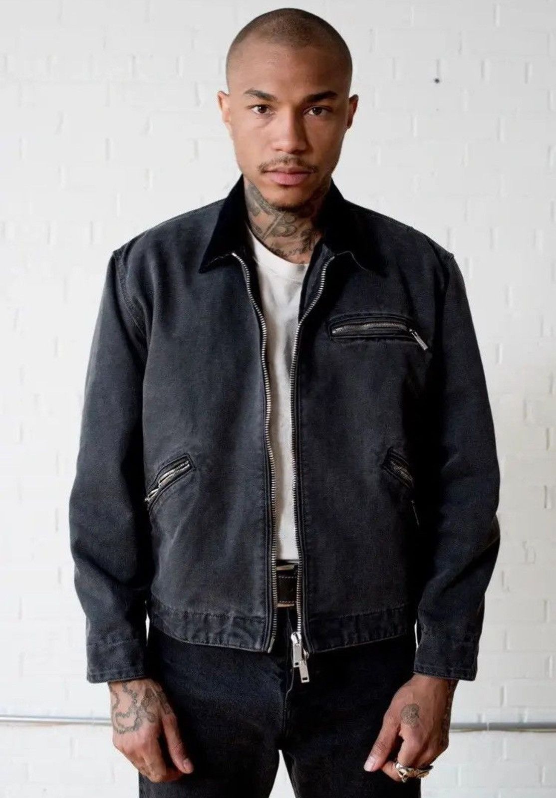 Image of Bare Knuckles Work Jacket in Black, Men's (Size Large)