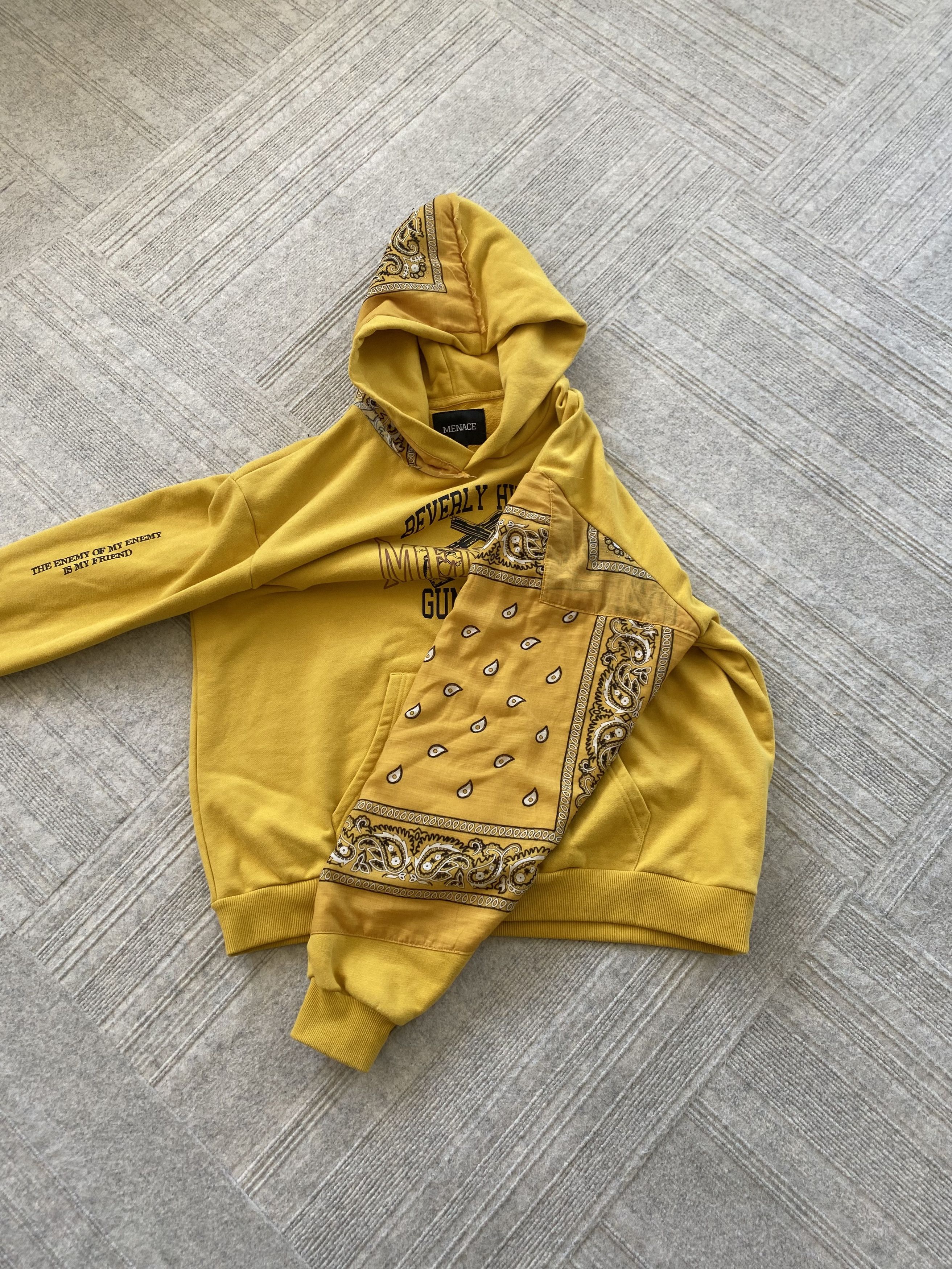 Menace Menace Beverly Hills Gun Range Bandana Hoodie Size US M / EU 48-50 / 2 - 3 Thumbnail