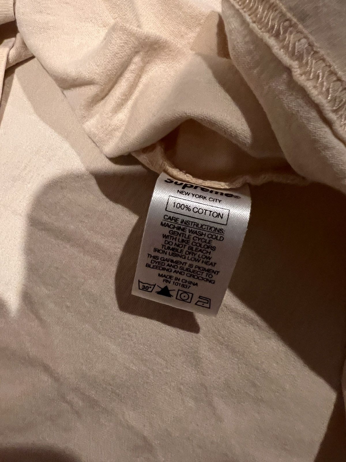 Supreme Supreme Overdyed Tee Size US L / EU 52-54 / 3 - 4 Thumbnail