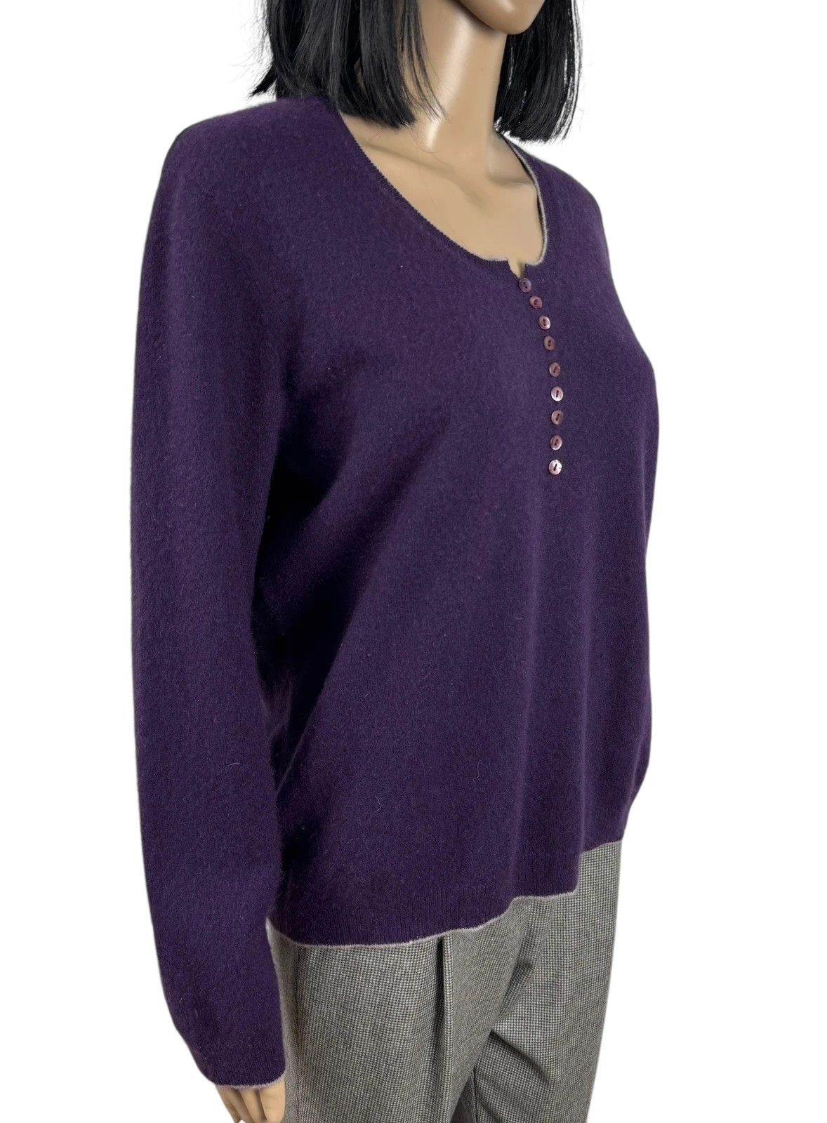 Other Cashmere by Charter Club Sweater 100% Kashmir size M Size M / US 6-8 / IT 42-44 - 3 Thumbnail