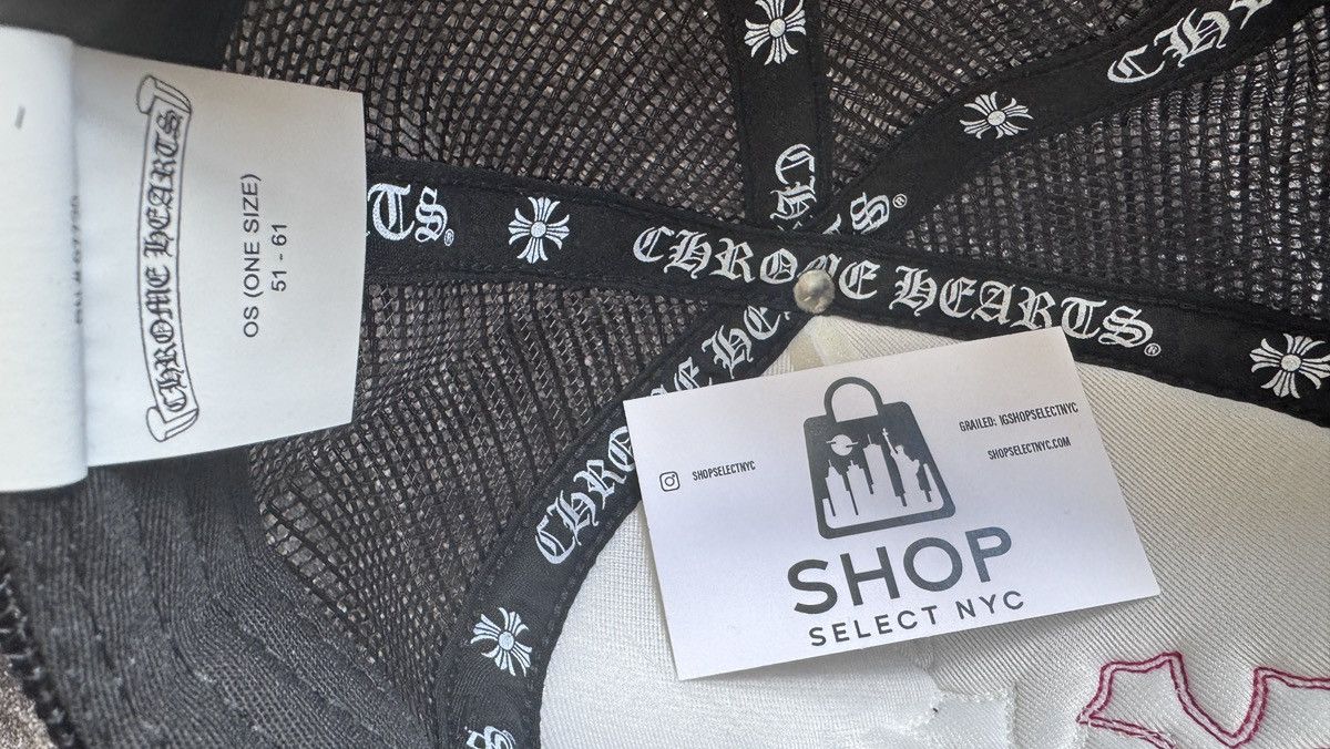 Chrome Hearts BRAND NEW CHROME HEARTS TRI COLOR CEMETERY TRUCKER HAT Size ONE SIZE - 4 Thumbnail