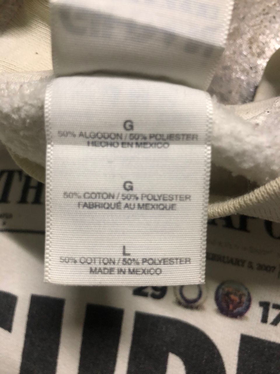 Gildan × Vintage Y2K Indianapolis Colts Championship Super Bowl Newspaper Size US L / EU 52-54 / 3 - 13 Thumbnail