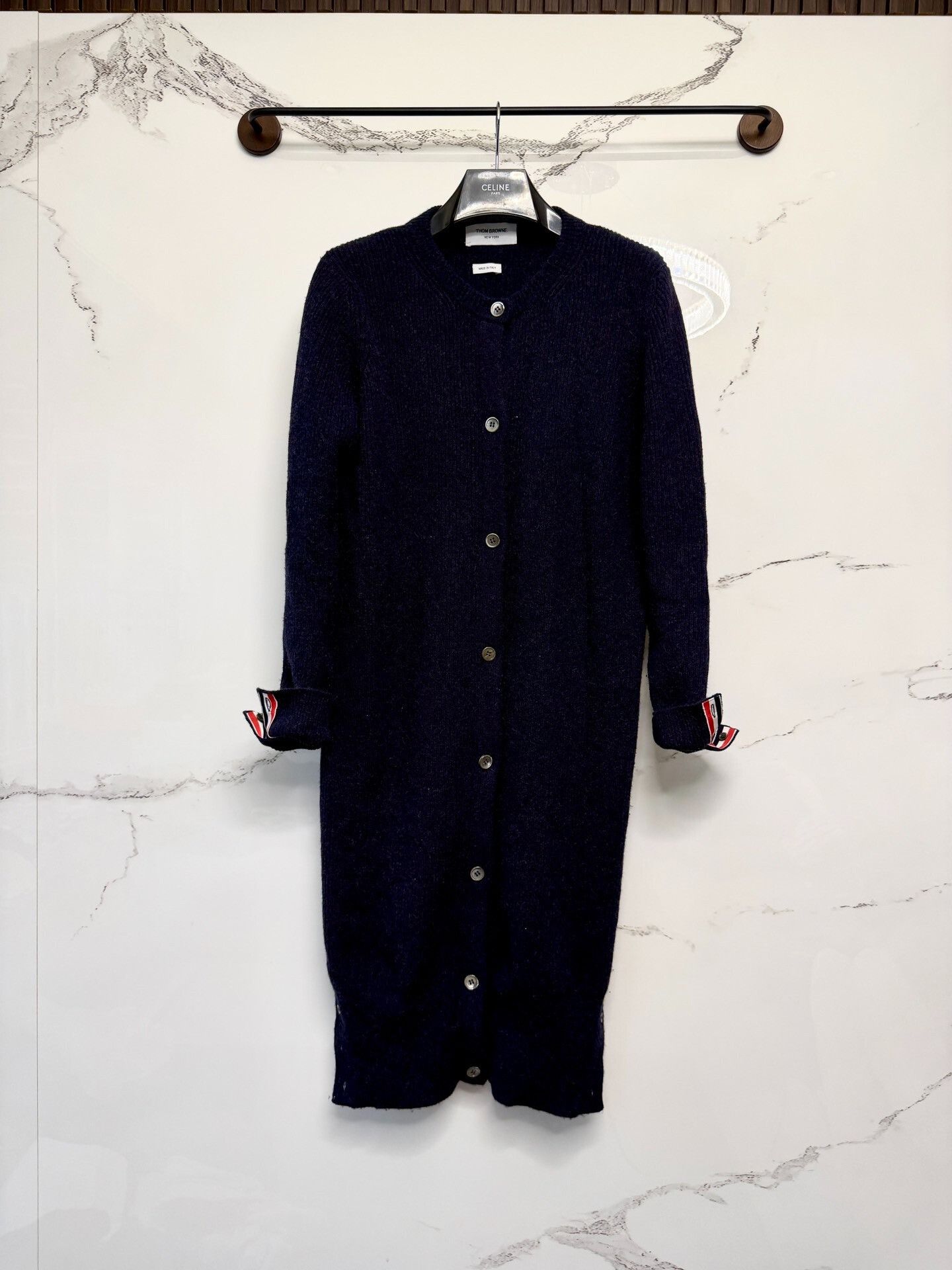 Thom Browne Thom Browne Long Cardigan Dress Size S / US 4 / IT 40 - 1 Thumbnail