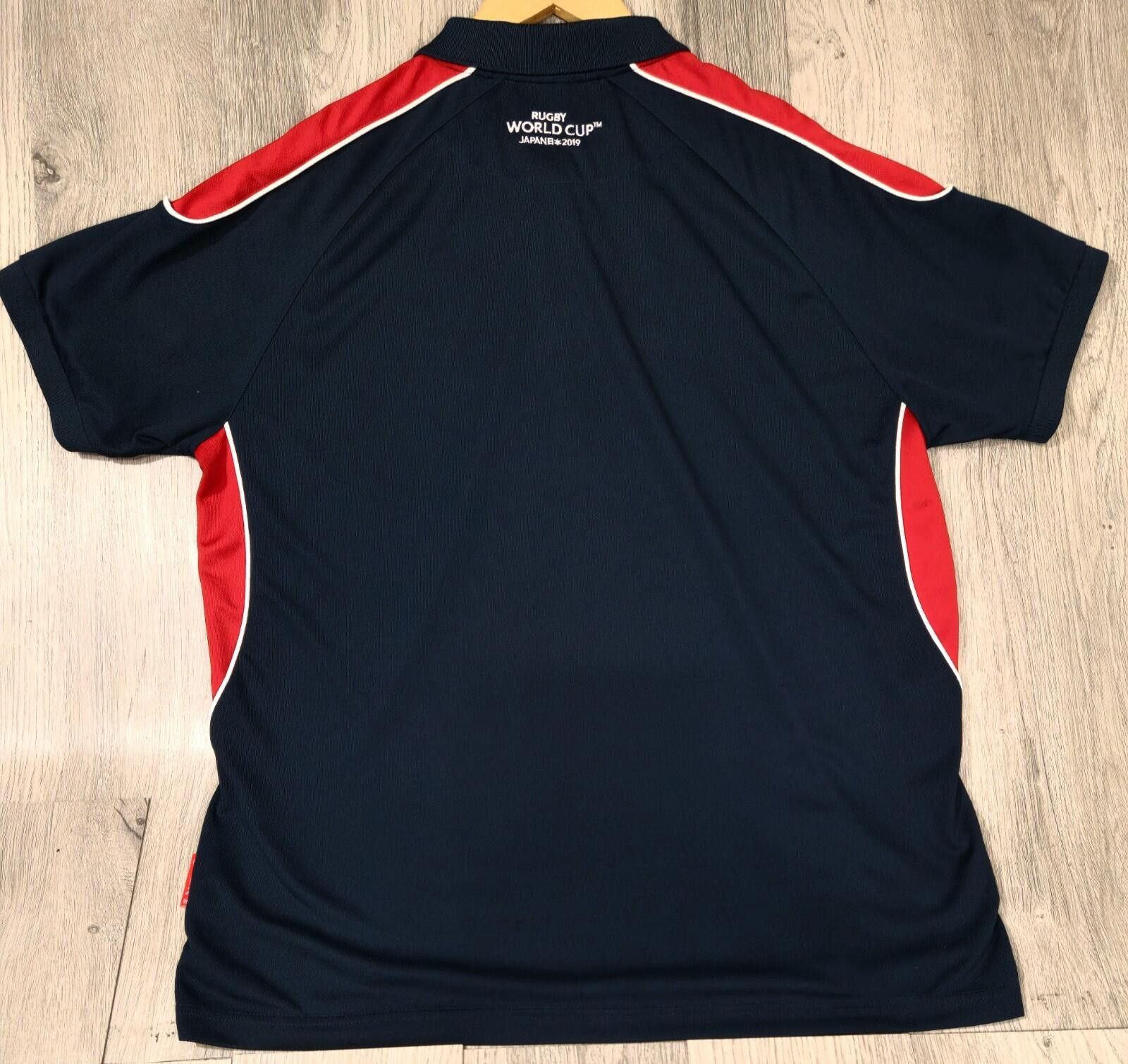 The Unbranded Brand 2019 England National Rugby World Cup Polo Jersey XL #12 Size ONE SIZE - 7 Thumbnail