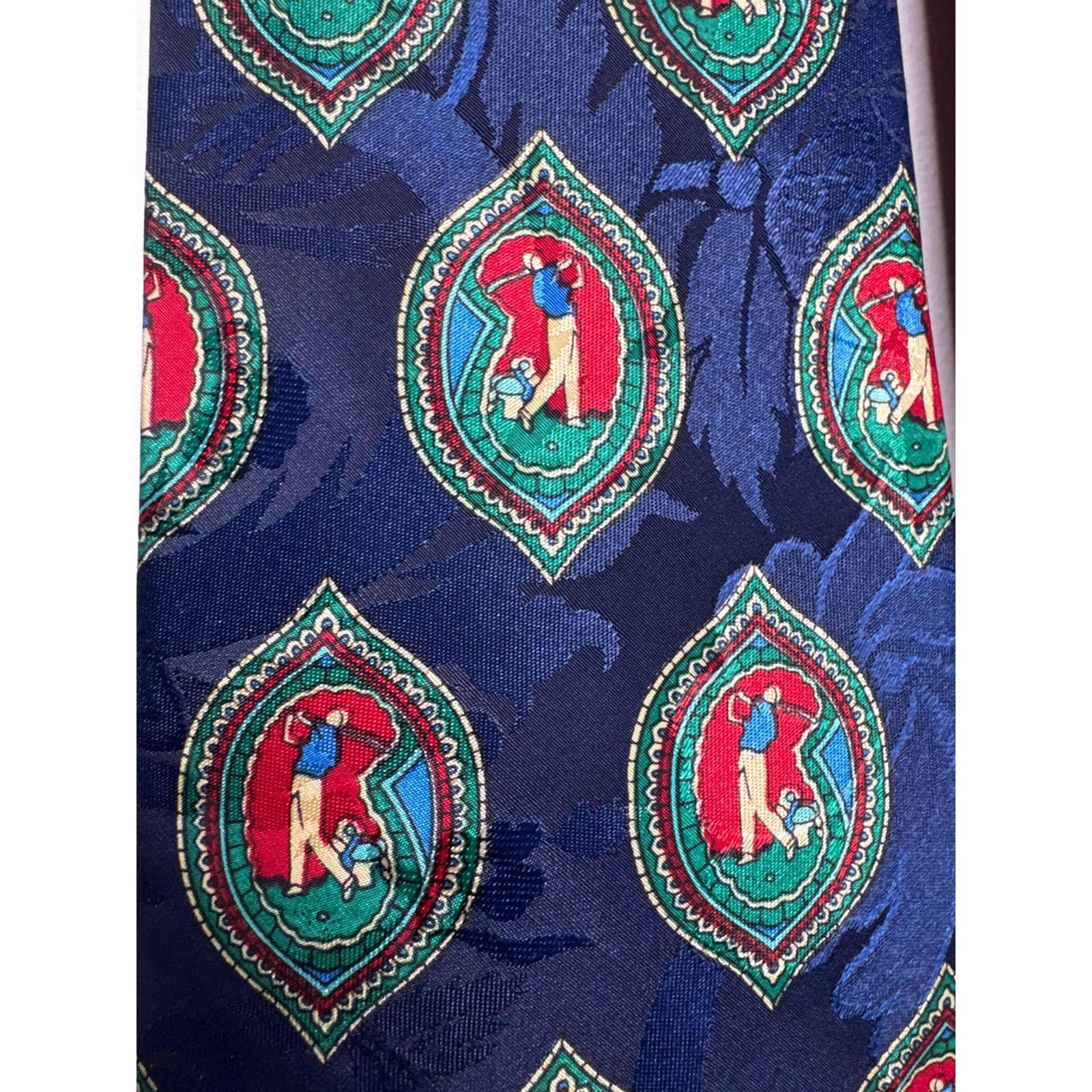 Other 1990s Golf Silk Tie Set Canterbury Museum Artifacts City-One Size ONE SIZE - 8 Thumbnail
