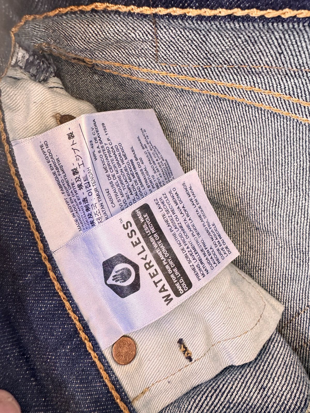 Levi's Levi’s 511 Slim Fit Raw Denim – Classic Everyday Pair Size US 29 - 5 Thumbnail
