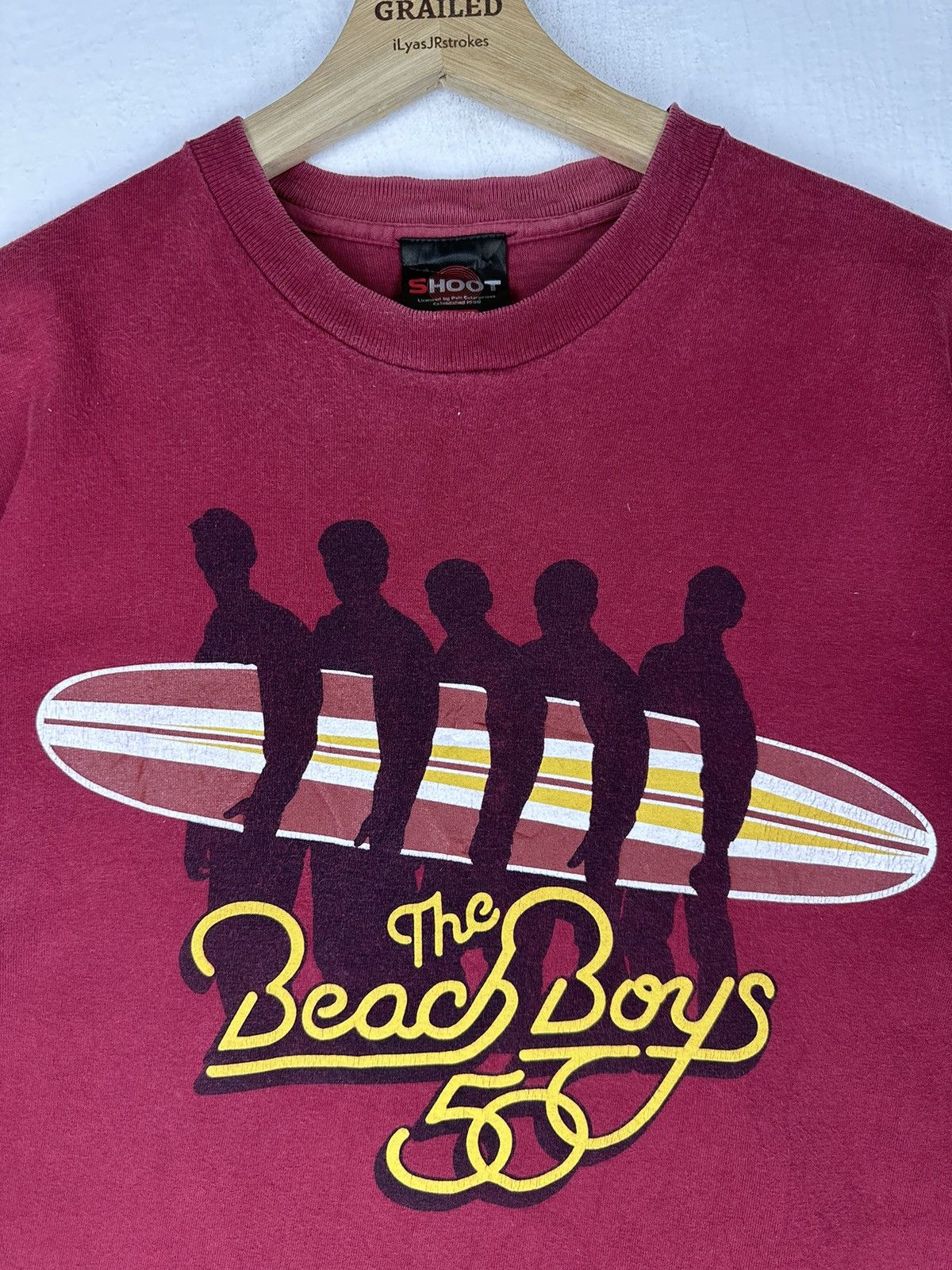 Band Tees Vintage The Beach Boys 50th Anniversary Surfboard Tour Tee Size US M / EU 48-50 / 2 - 2 Thumbnail