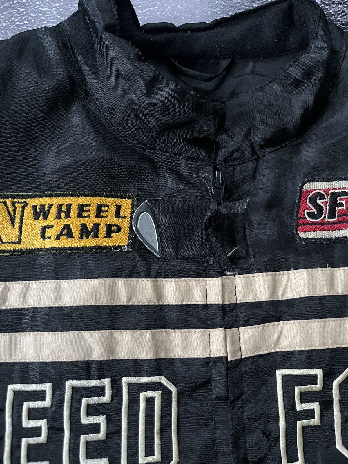 Vintage Vintage Racing Jacket Speed Force Dynamite Motion Size US L / EU 52-54 / 3 - 10 Thumbnail