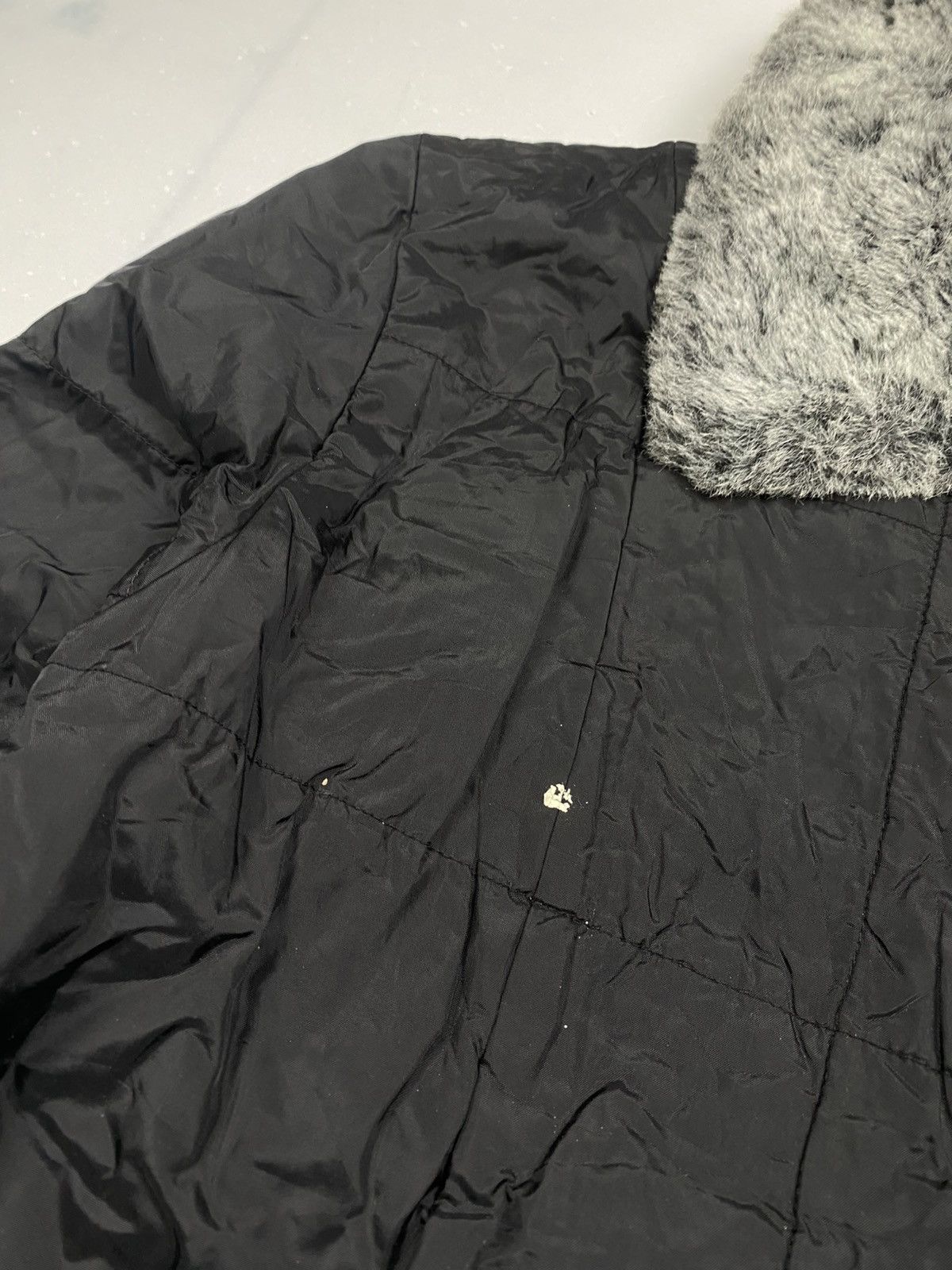 Japanese Brand Valman Japan Faux Fur Shearling Collar Jacket Size M / US 6-8 / IT 42-44 - 3 Thumbnail