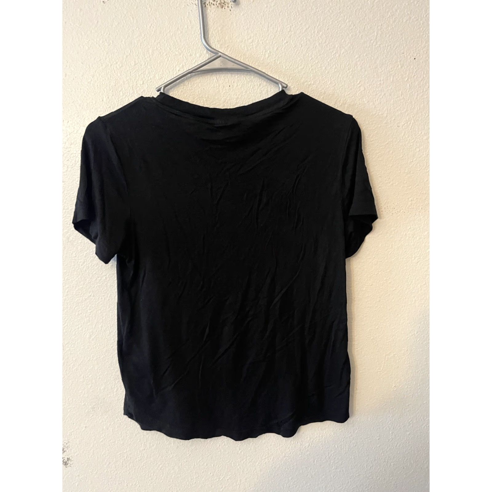 H&M VINTAGE Divided T-Shirt Women S Black Striped Basic Graphic 90s Concert Style Mens Womens? Size S / US 4 / IT 40 - 2 Thumbnail