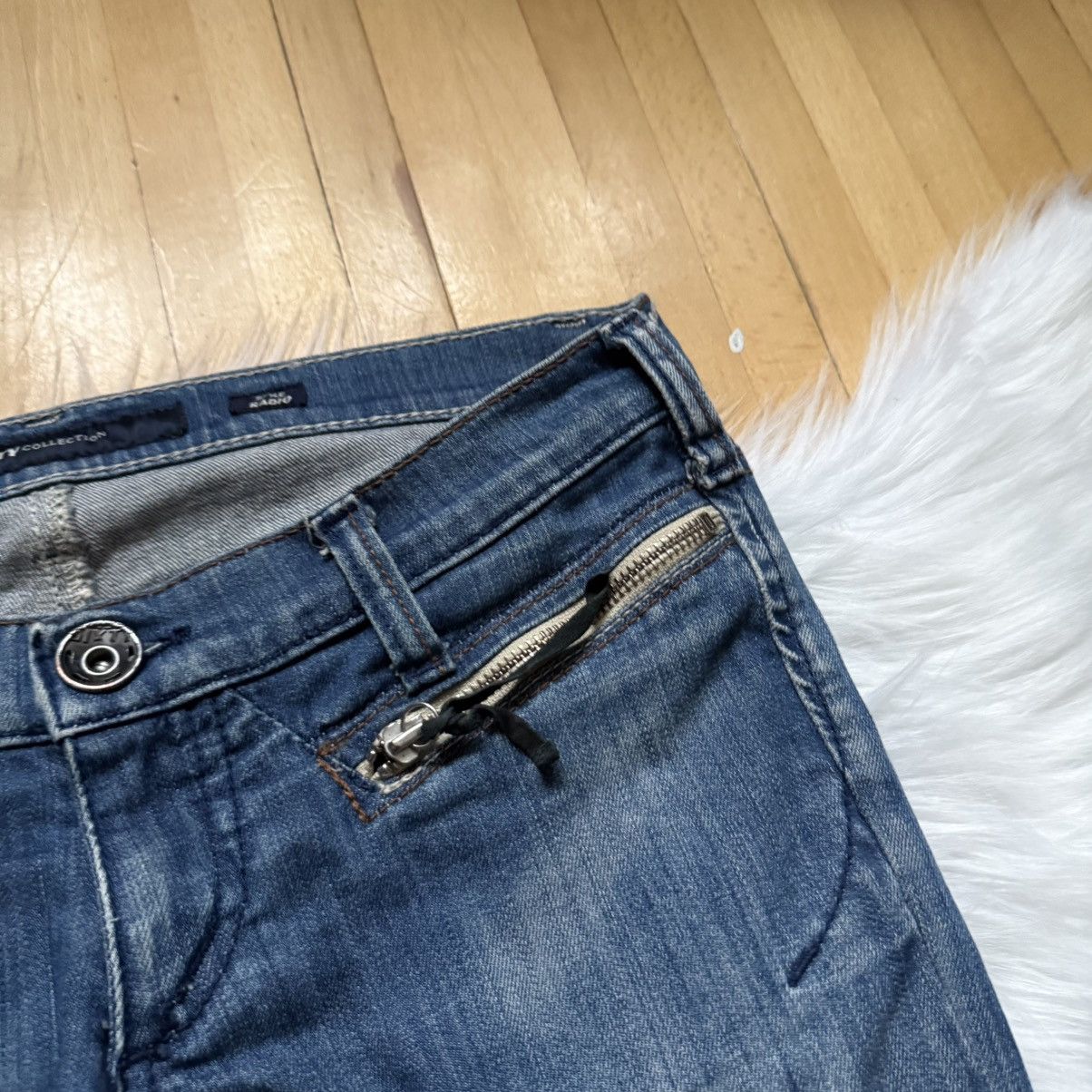 Miss Sixty 📌 Vintage Miss Sixty Y2K Chain Low Rise Slim Jeans Size 29 Size 29" - 7 Thumbnail