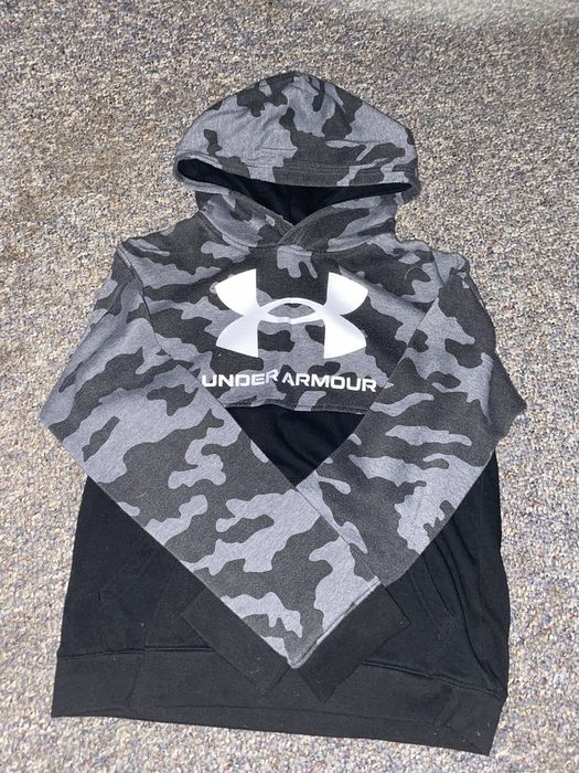 under armour camo t shirt grey