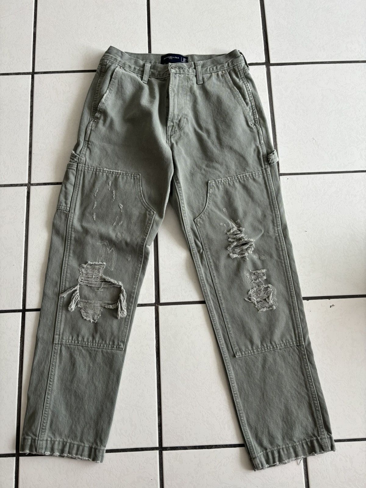 Abercrombie & Fitch A&F Loose fit carpenter pants Size US 28 / EU 44 - 1 Thumbnail
