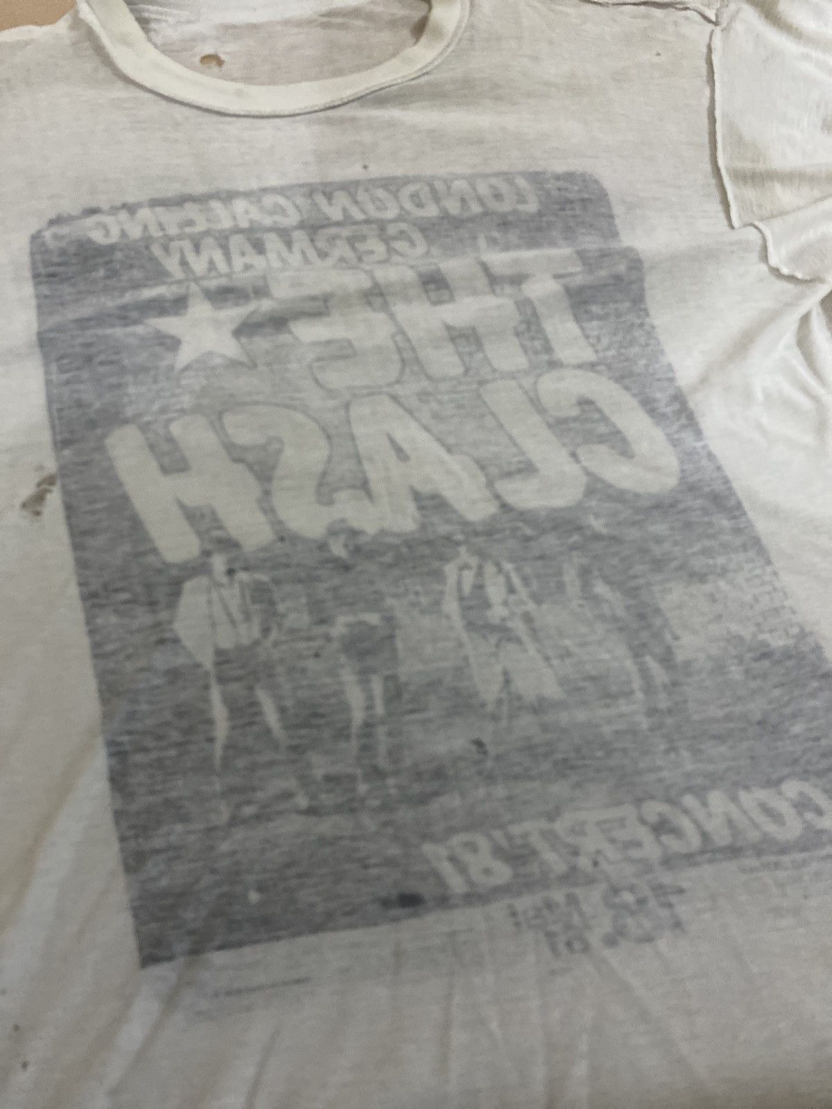 Band Tees 80s The Clash Size US L / EU 52-54 / 3 - 6 Thumbnail