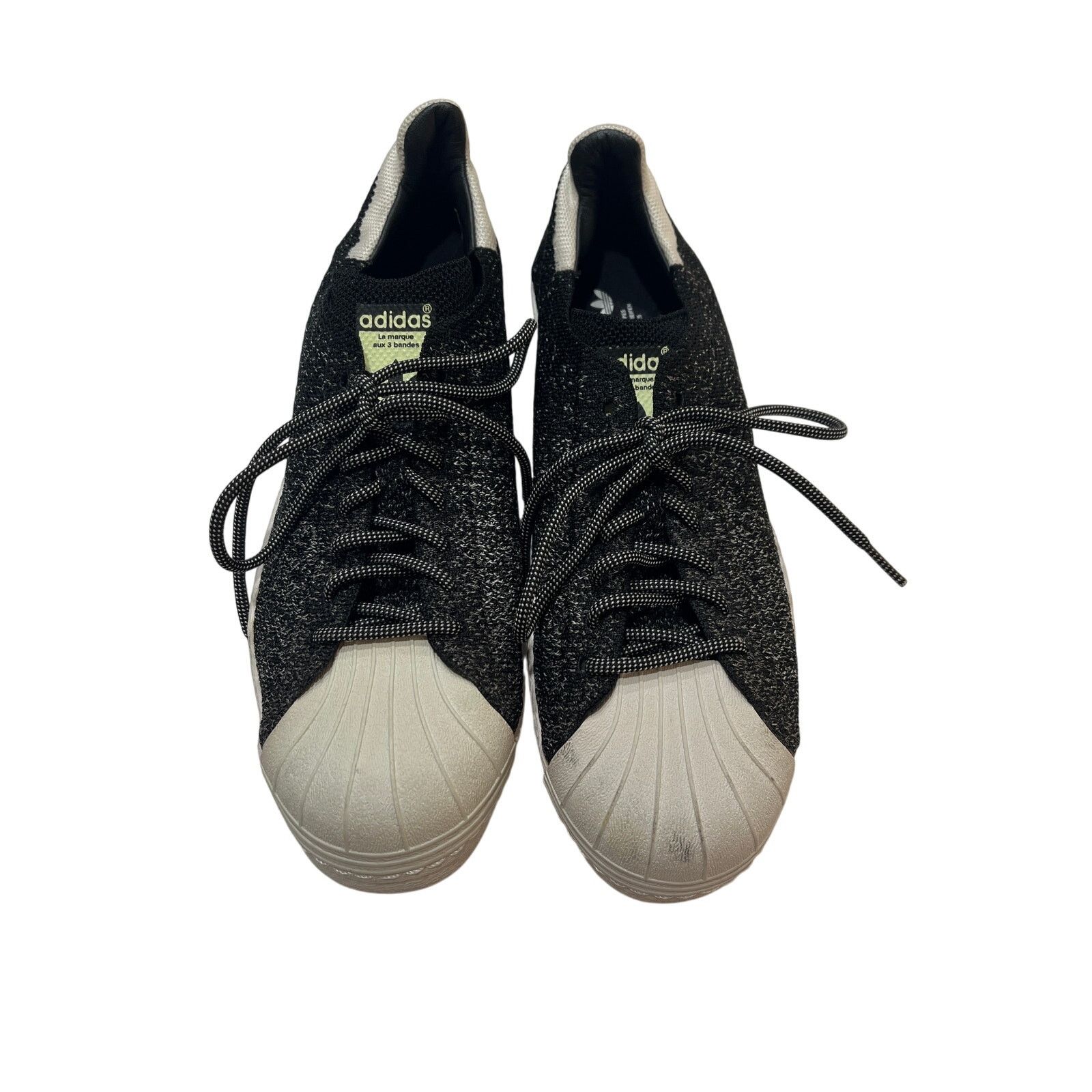 7-100 ADIDAS Men's Originals Superstar Primeknit Size 12