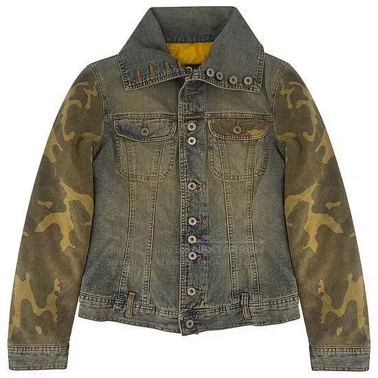 Dolce & Gabbana Camouflage Collar Jacket by Dolce & Gabbana. Size US XS / EU 42 / 0 - 3 Thumbnail