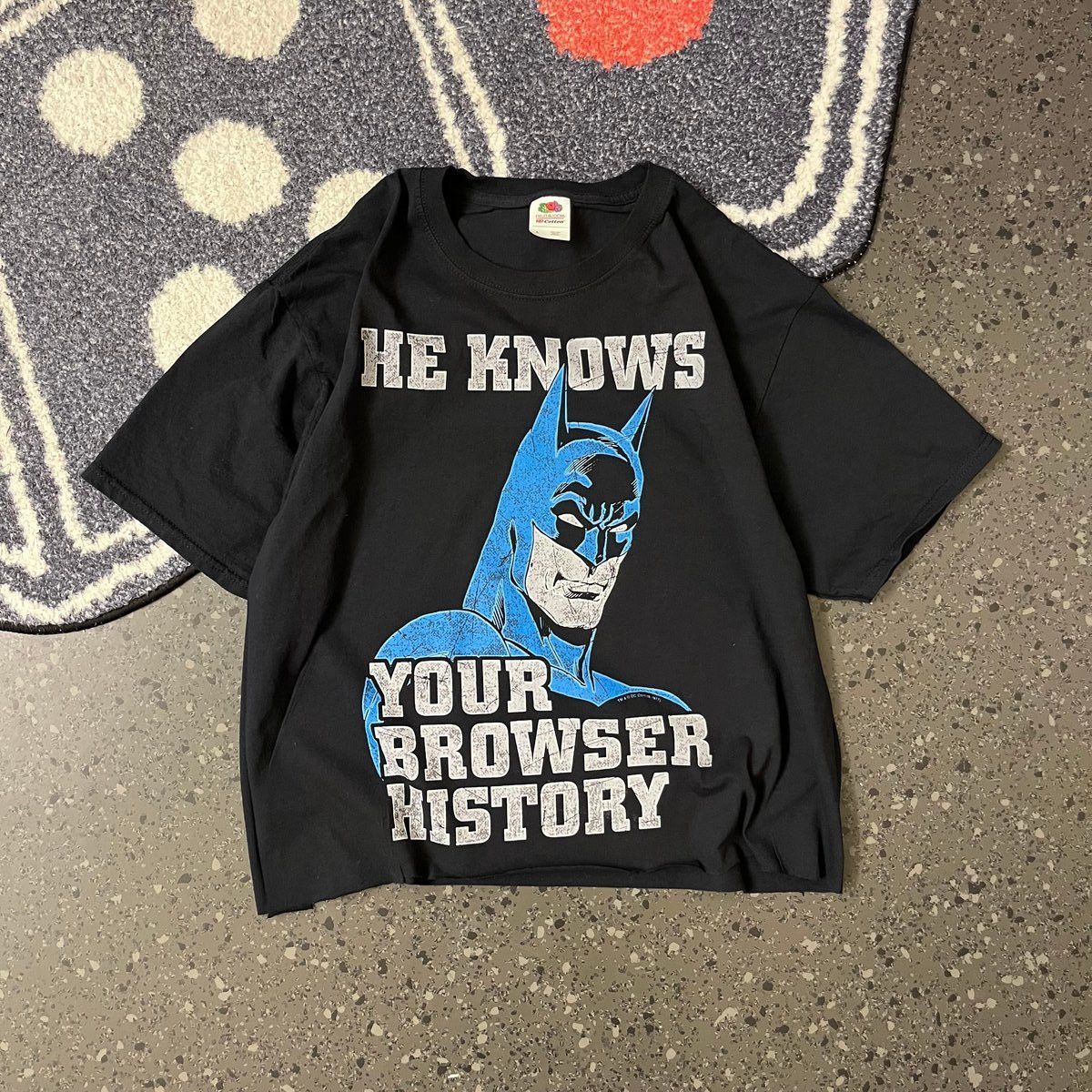 Fruit Of The Loom Batman meme Fruit of the Loom "He Knows Your Bowser History" Size US L / EU 52-54 / 3 - 2 Thumbnail
