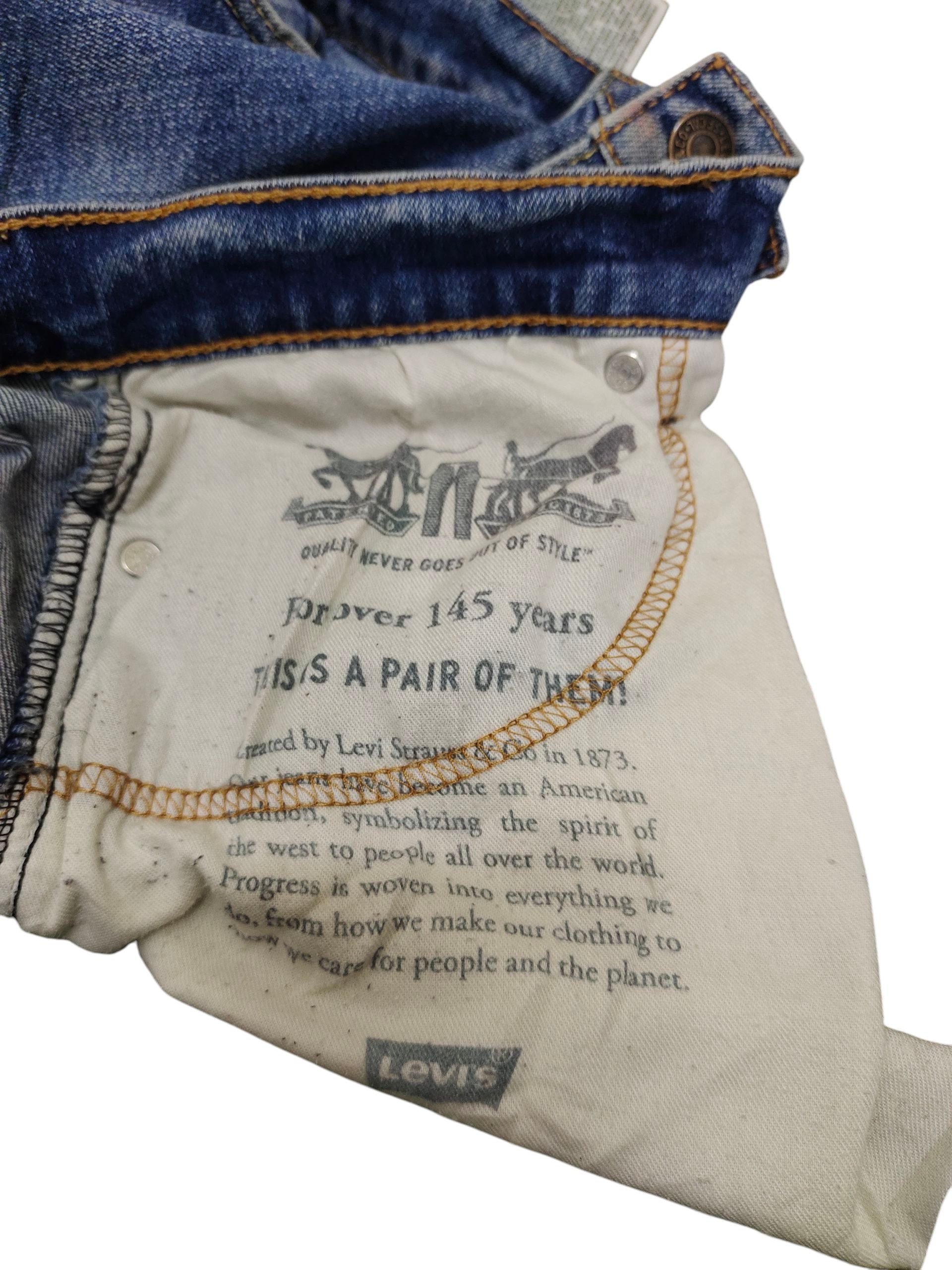 Levi's Vintage Clothing Vintage Levis 505 Clawmark Distress Faded Denim Jeans Size US 30 / EU 46 - 15 Thumbnail