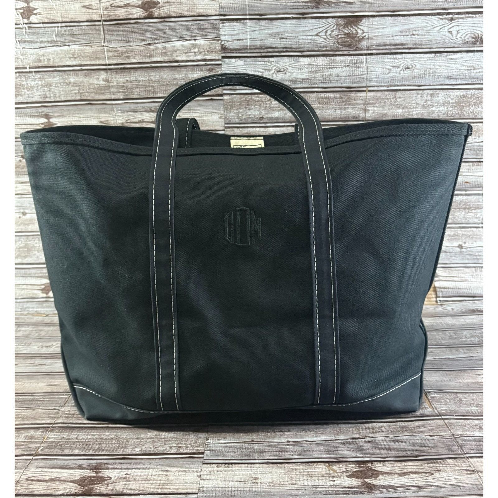 L.L. Bean × Vintage Vintage 1990s 90s LL Bean Boat and Tote Canvas 