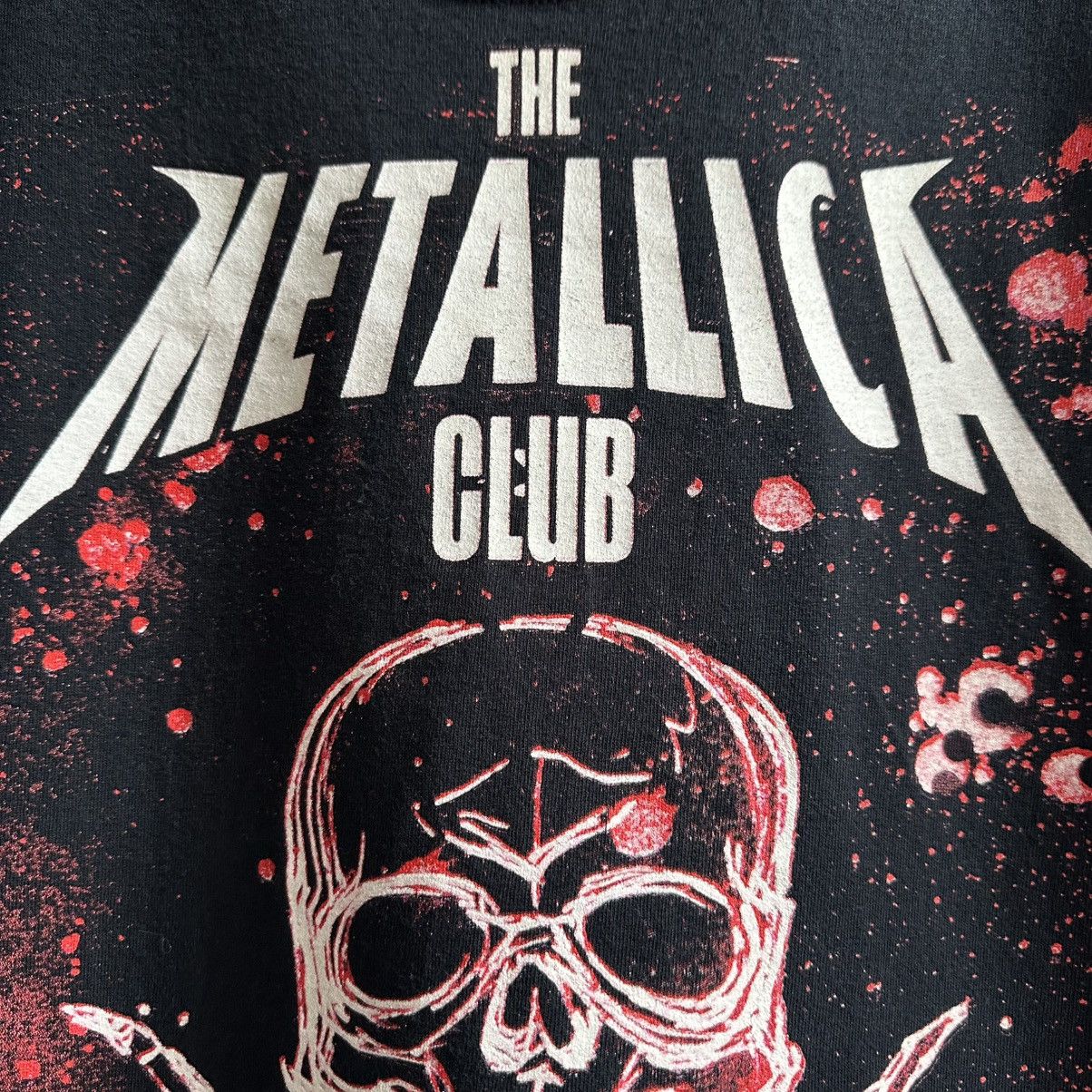 Band Tees × Metallica × Vintage VINTAGE Y2K THE METALLICA CLUB SKULL BAND TEE Size US M / EU 48-50 / 2 - 3 Thumbnail