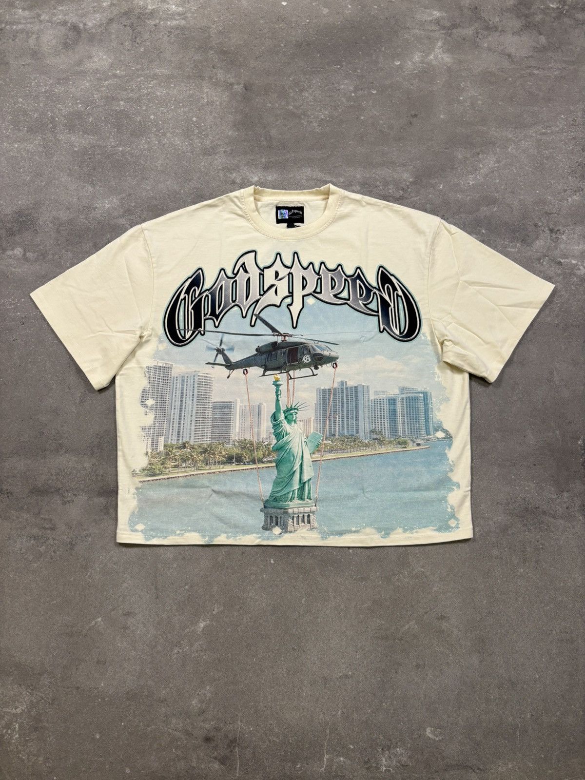 Godspeed JFK to MIA Shirt White