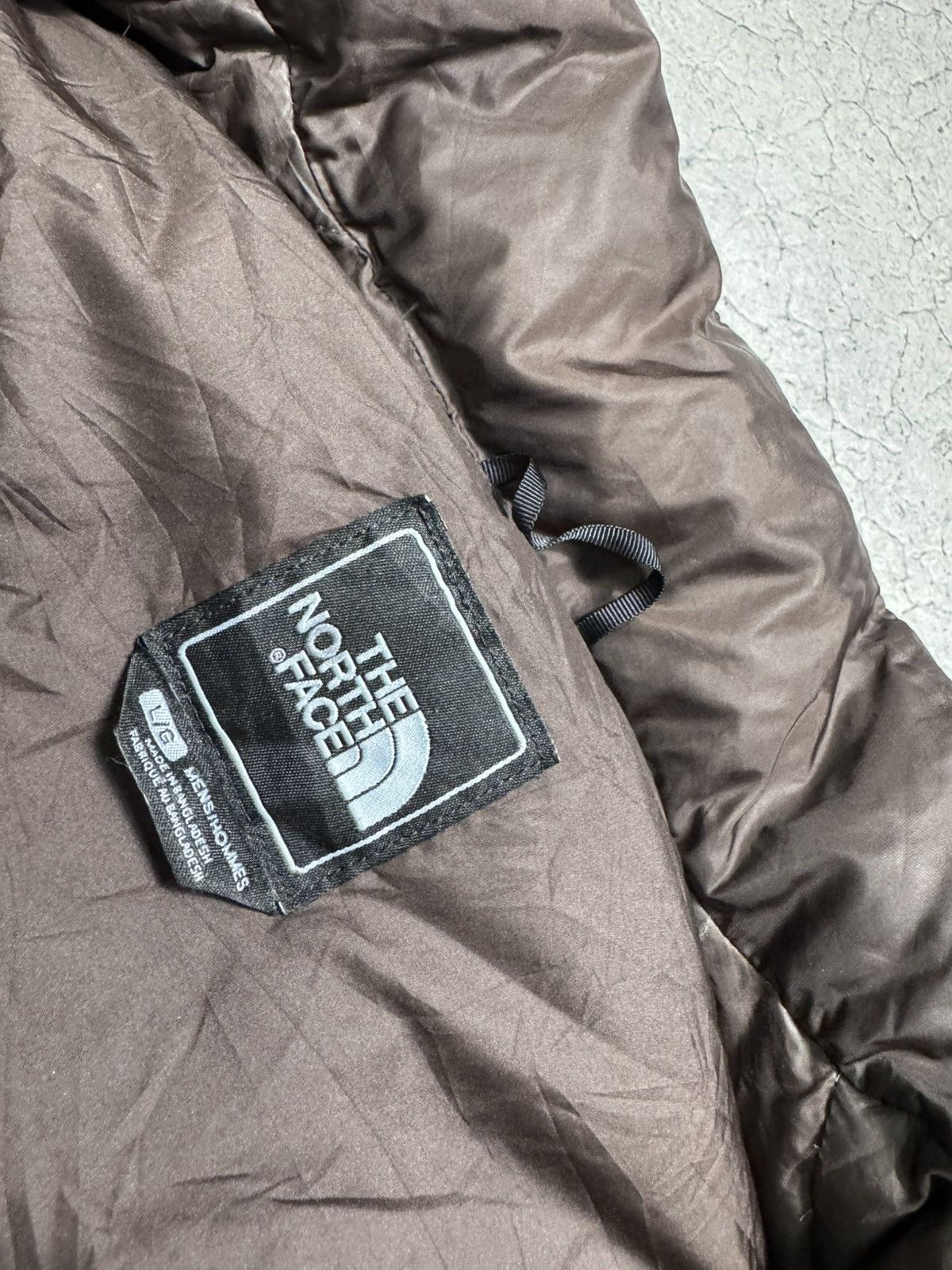 The North Face Vintage The North Face Brown Hype Puffer Down Jacket Size US L / EU 52-54 / 3 - 6 Thumbnail
