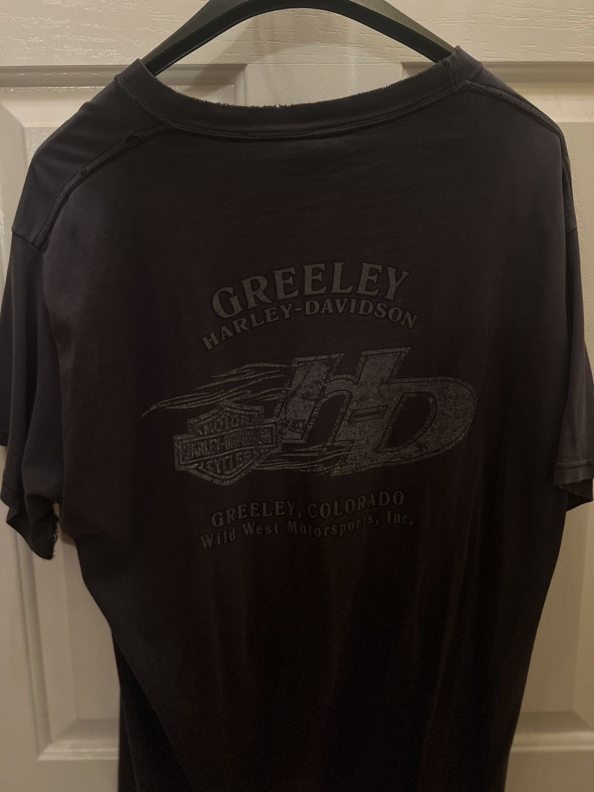 Harley Davidson × Vintage THRASHED FADED Harley Davidson tee Size US L / EU 52-54 / 3 - 5 Thumbnail