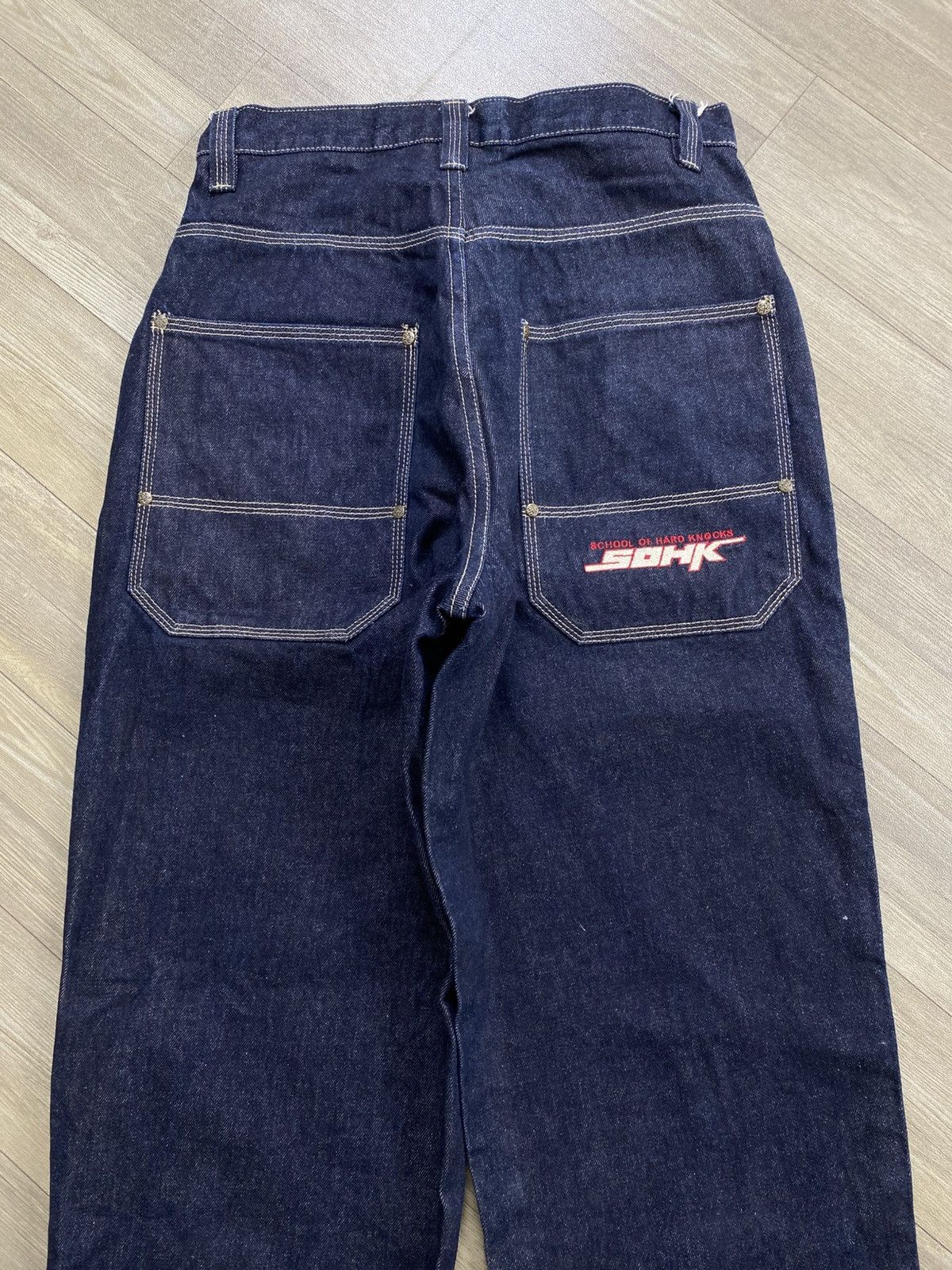 JNCO 2000s JNCO SOHK School of Hard Knocks Baggy Jeans Y2K Size US 30 / EU 46 - 2 Thumbnail