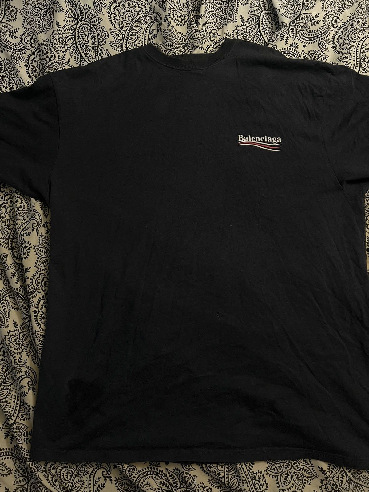 Balenciaga Oversized Political Campaign T Shirt