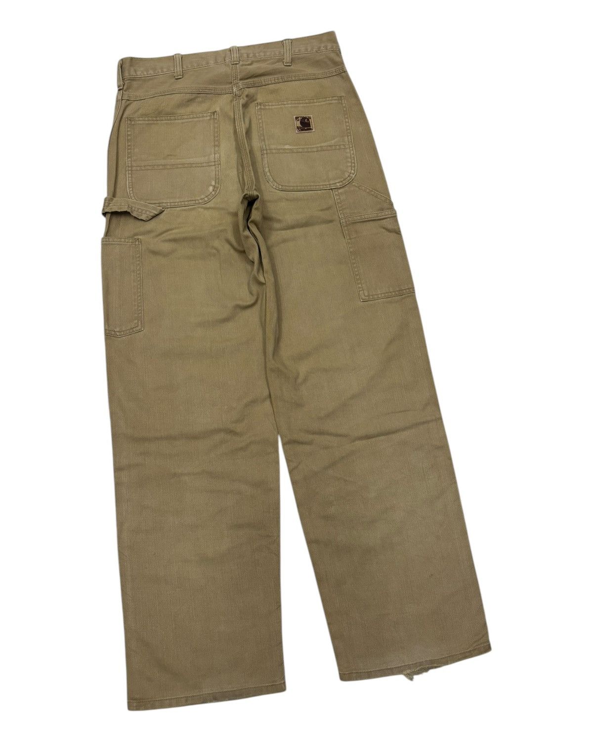 Carhartt 🔥Vintage Carhartt Brown Workwear Carpenter Pants Size US 33 - 5 Thumbnail
