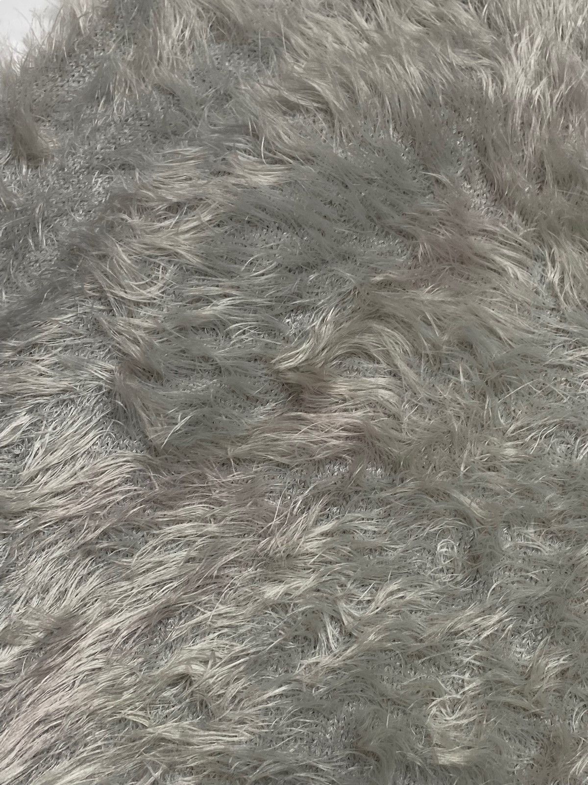 If Six Was Nine 2000s Michael Klein - Angora Fur Sweater Size M / US 6-8 / IT 42-44 - 6 Thumbnail