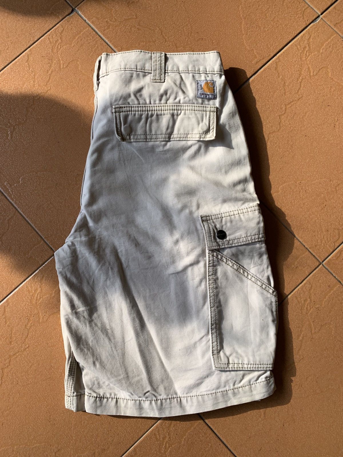 Carhartt Vintage Carhartt Cargo Short Pants Size US 32 / EU 48 - 2 Thumbnail