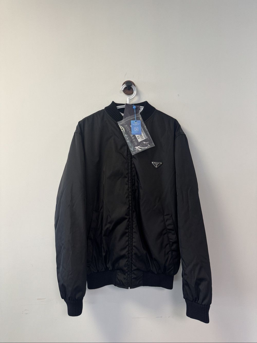 Prada Prada Re-Nylon Bomber Jacket Size XL Size US XL / EU 56 / 4 - 1 Thumbnail