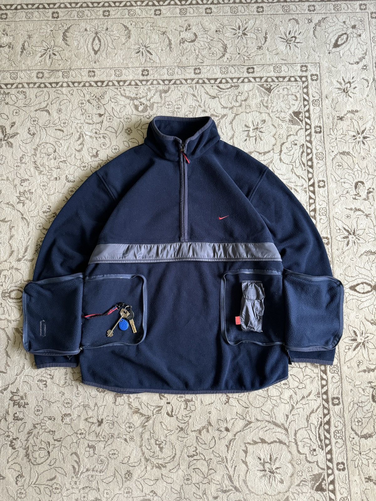 Archival Clothing × Nike × Vintage 2000s Nike 3D Pocket Quarter 