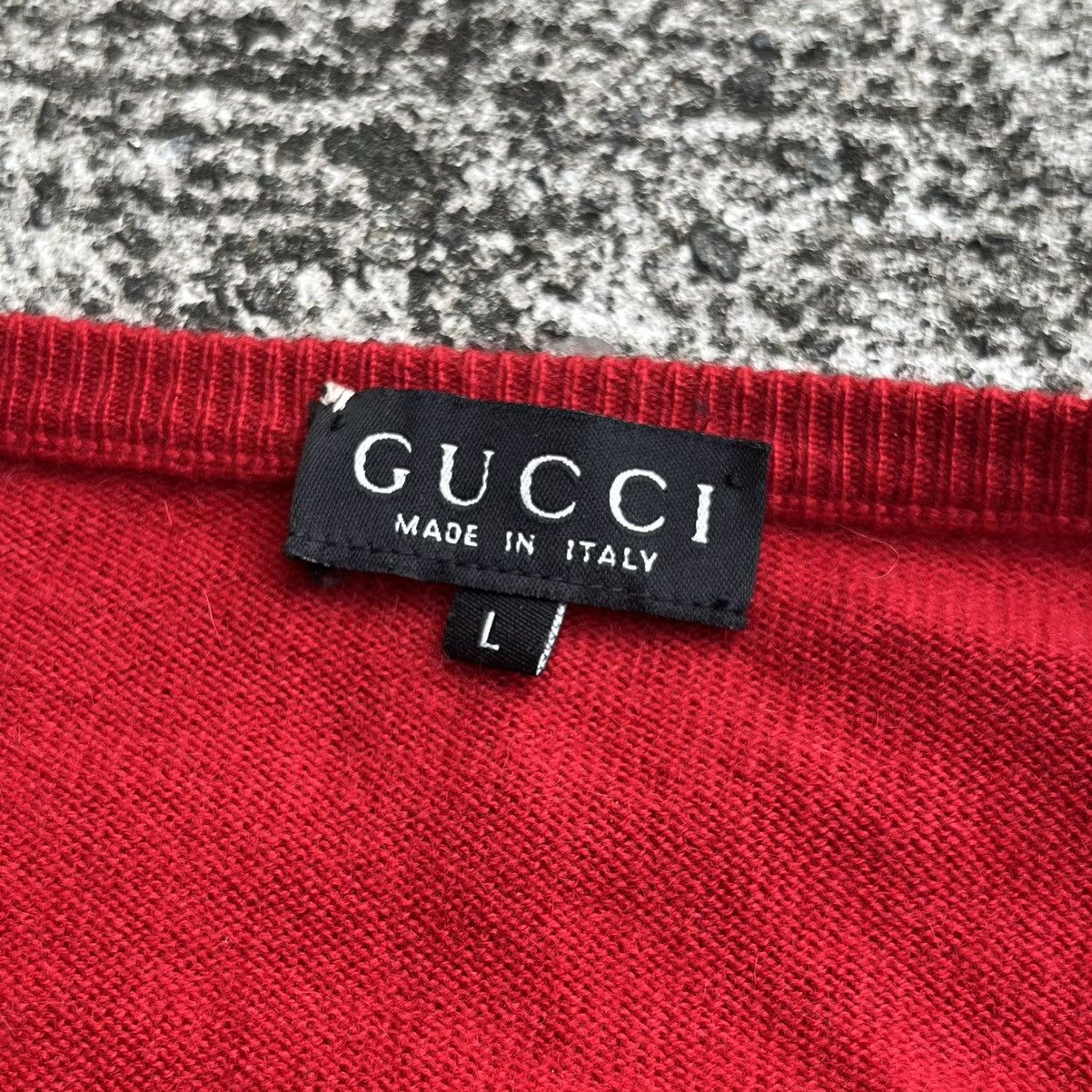 Gucci Gucci Tom ford FW1994 Campaign Cashmere Cardigan Size L / US 10 / IT 46 - 9 Thumbnail