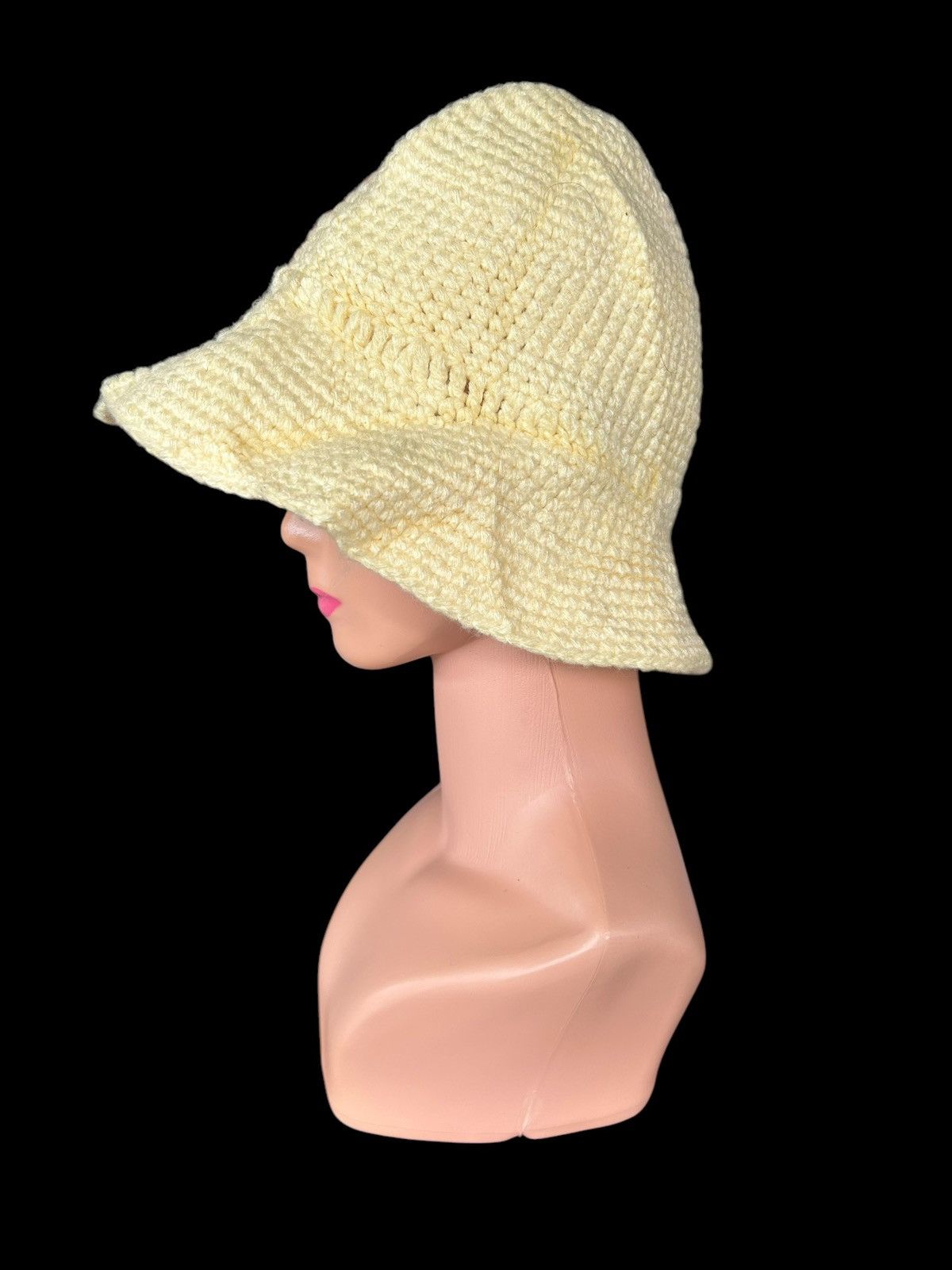 Japanese Brand × Kapital × Vintage Crochet Knitted Handmade Bucket Hats Size ONE SIZE - 5 Thumbnail