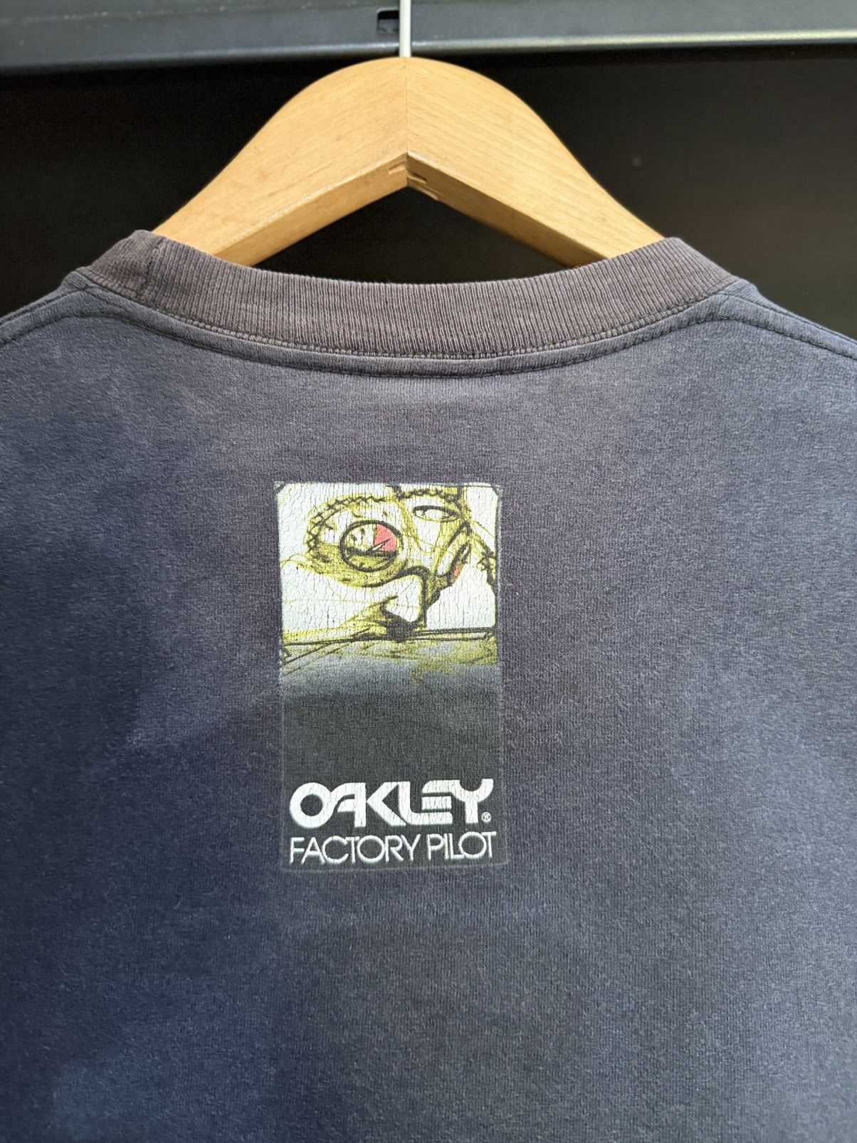 Oakley Thrashed Vintage Oakley Software Factory Pilot Sun Faded T Size US M / EU 48-50 / 2 - 6 Thumbnail